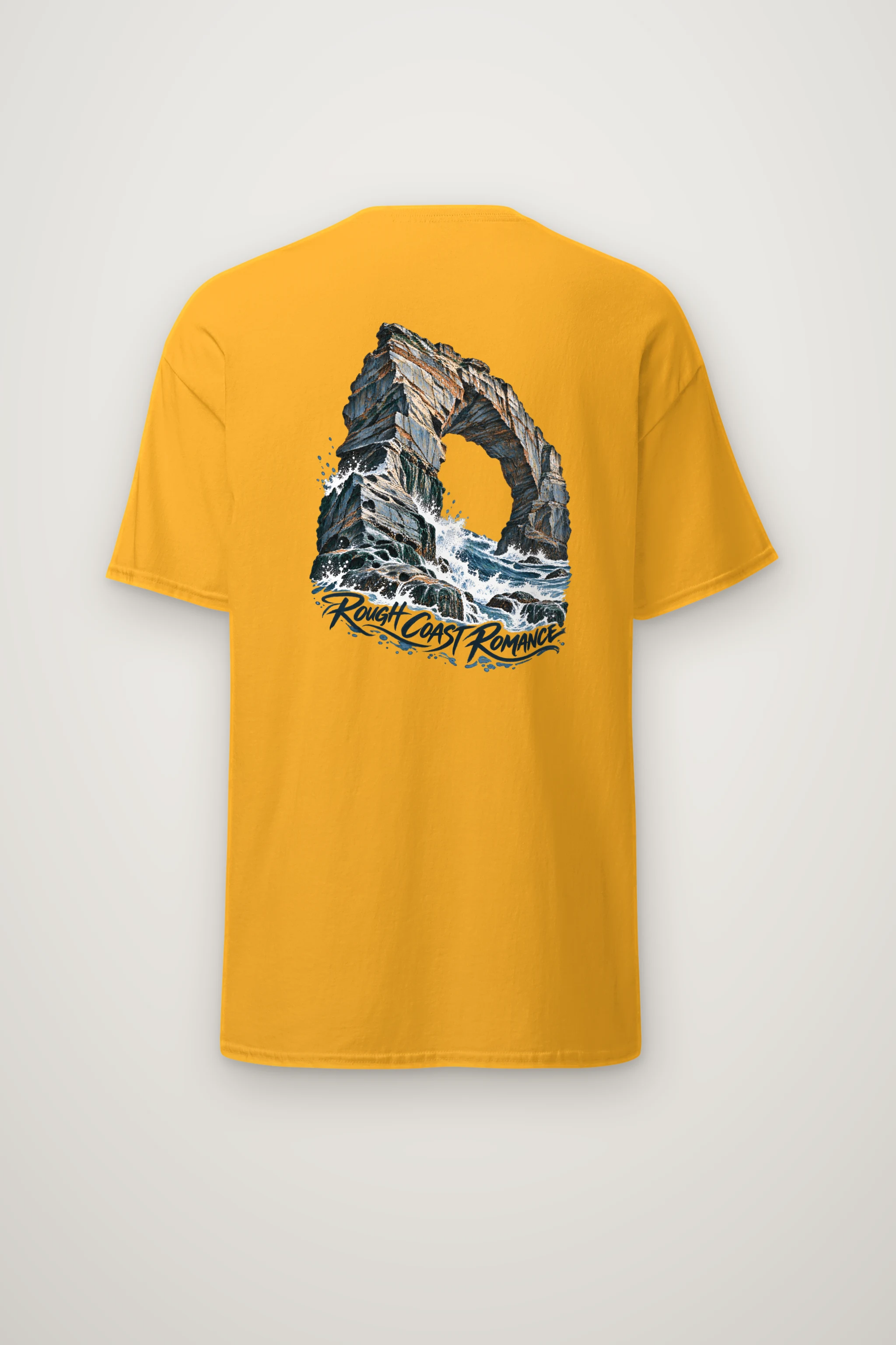 "Rough Coast Romance" Heavyweight Unisex Crewneck T-shirt