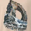 "Rough Coast Romance" Men's Oversized Heavyweight Crewneck T-Shirt