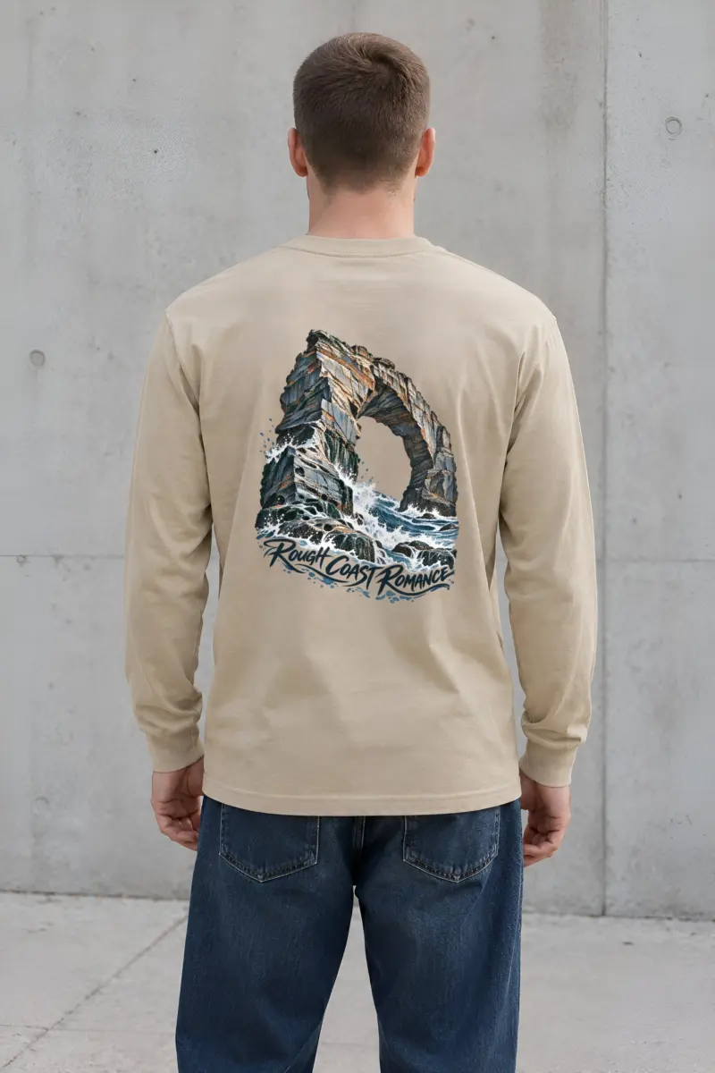 “Rough Coast Romance” Unisex Longsleeve T-shirt