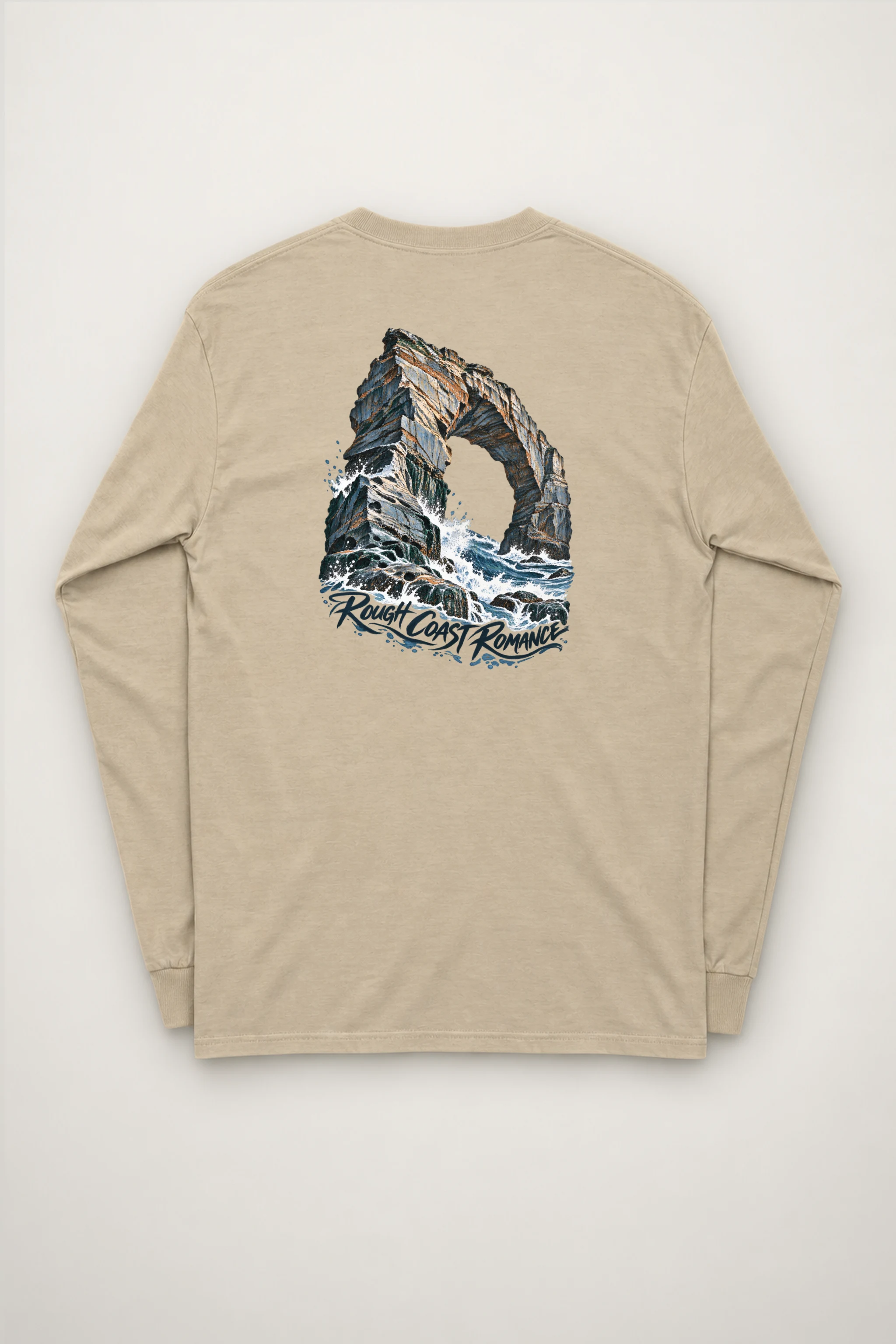 "Rough Coast Romance" Unisex Longsleeve T-shirt
