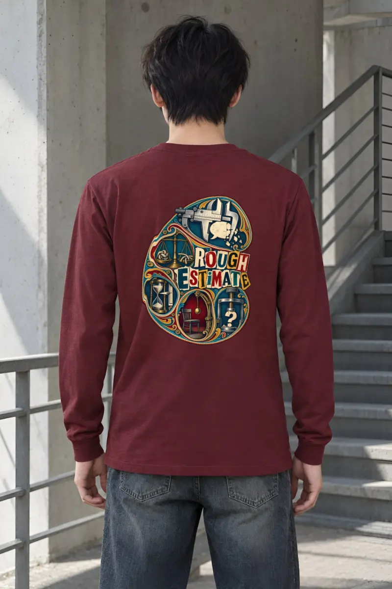 “Rough Estimate” Unisex Longsleeve T-shirt