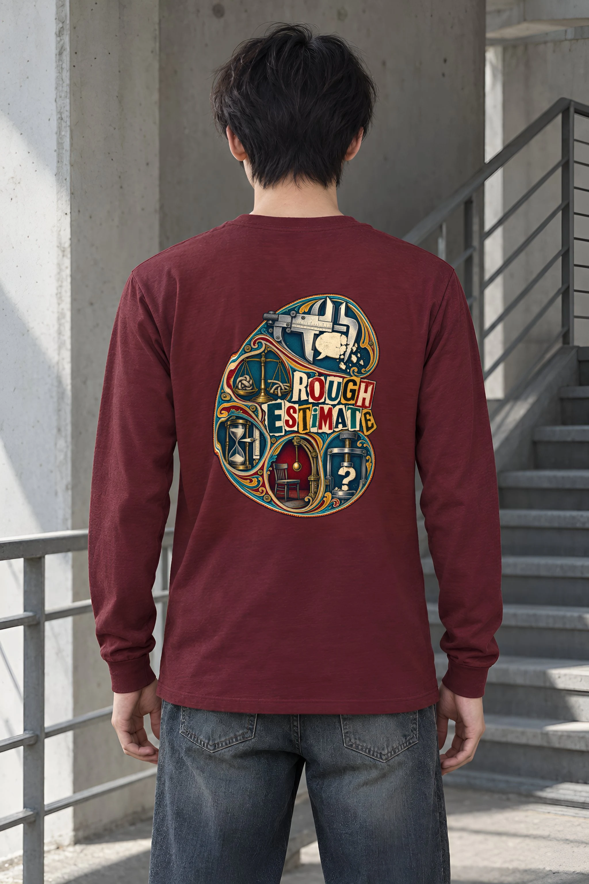 "Rough Estimate" Unisex Longsleeve T-shirt