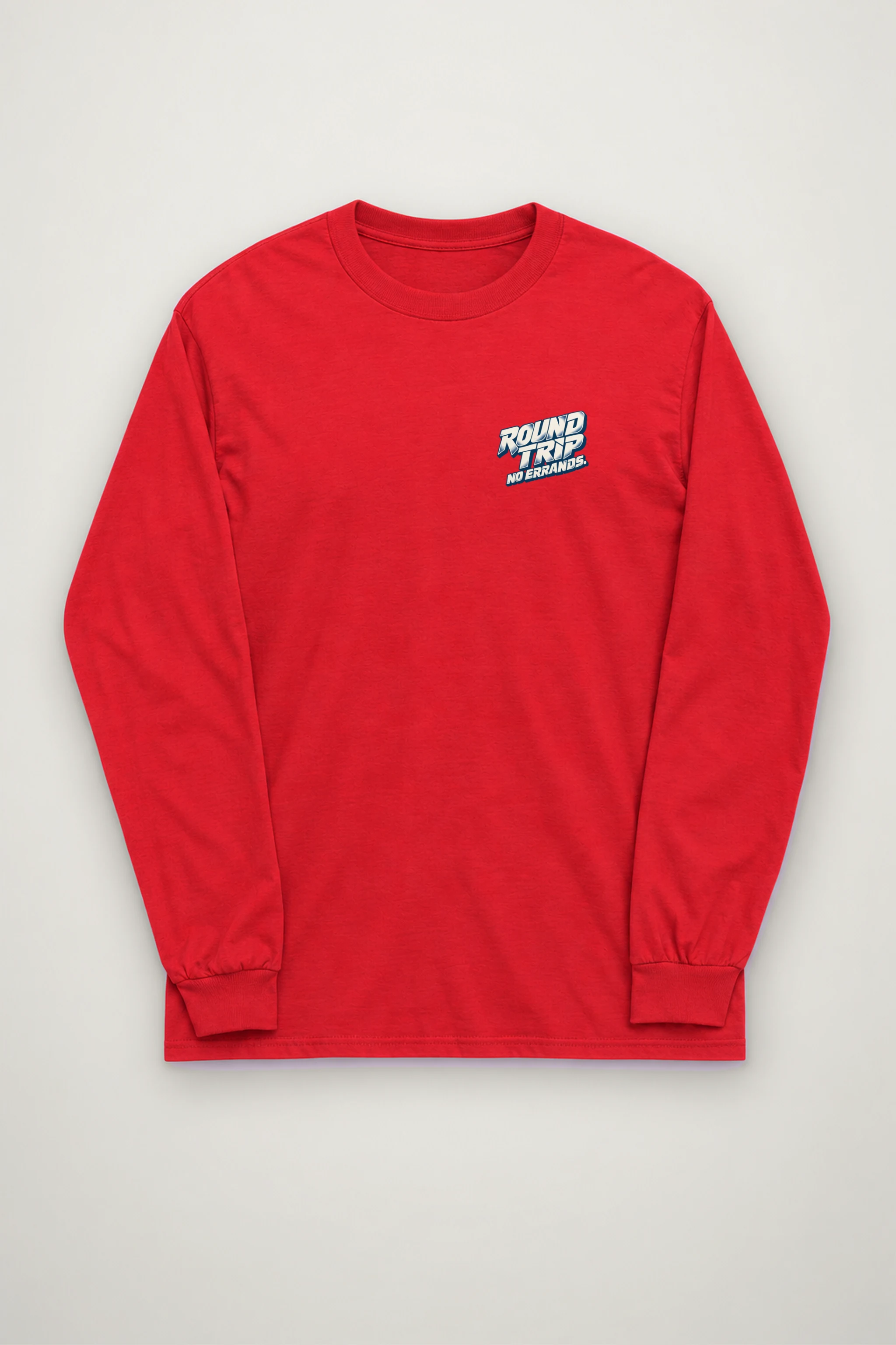 "Round Trip No Errands" Unisex Longsleeve T-shirt