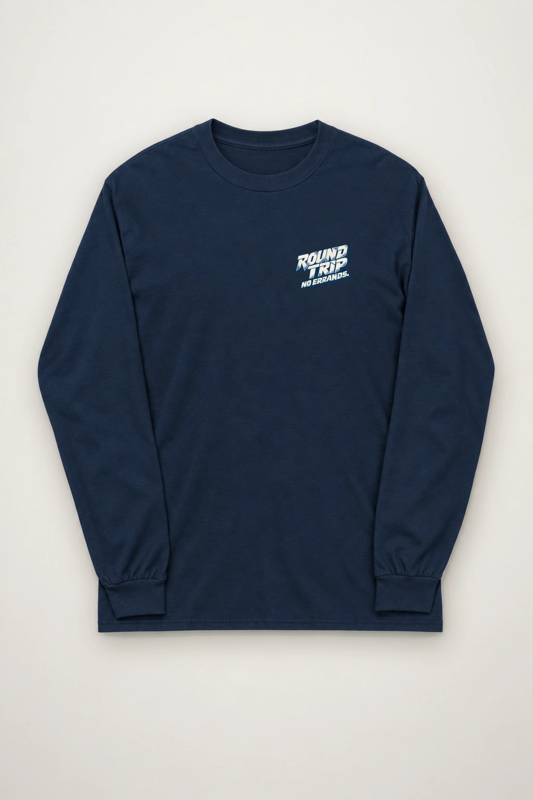 "Round Trip No Errands" Unisex Longsleeve T-shirt