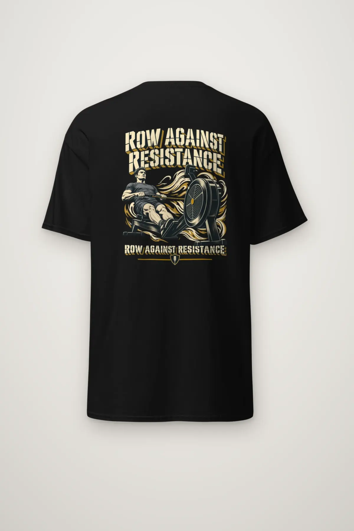 "Row Against Resistance" Heavyweight Unisex Crewneck T-shirt