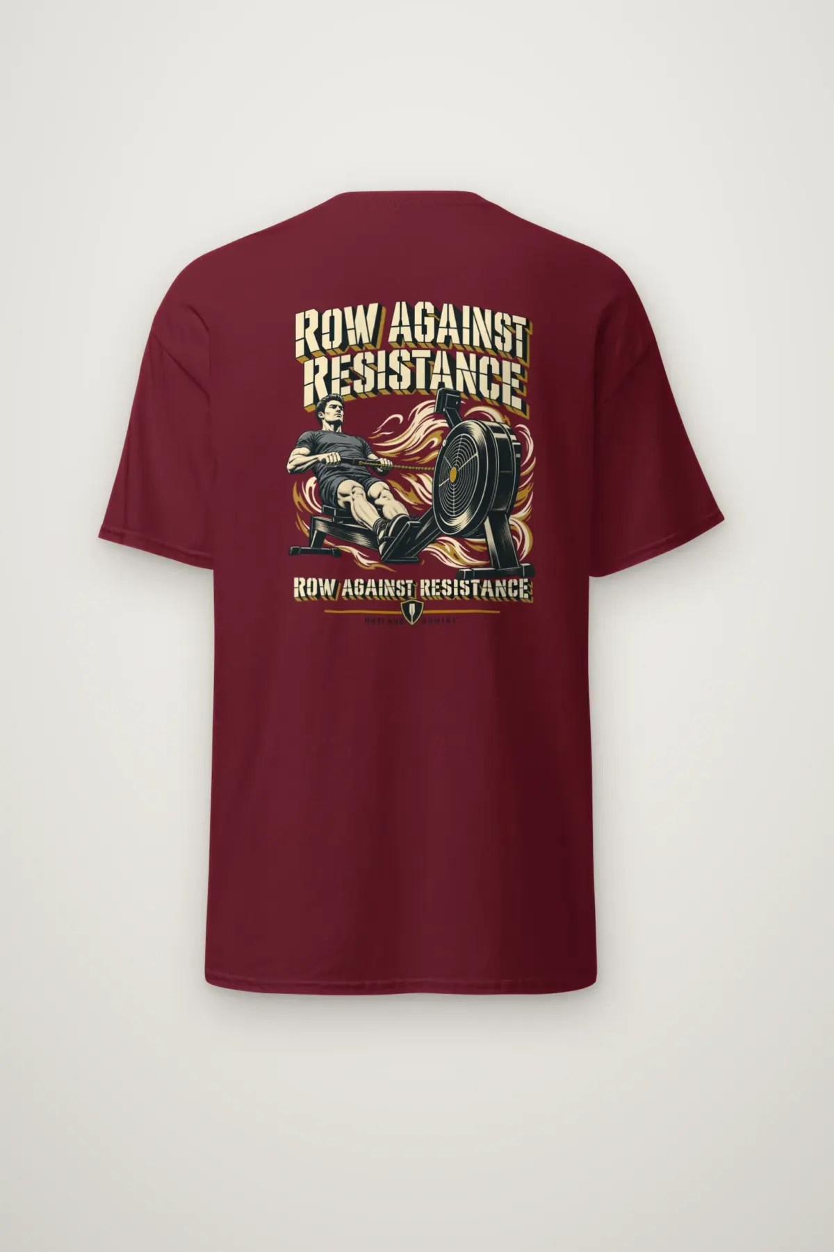 "Row Against Resistance" Heavyweight Unisex Crewneck T-shirt