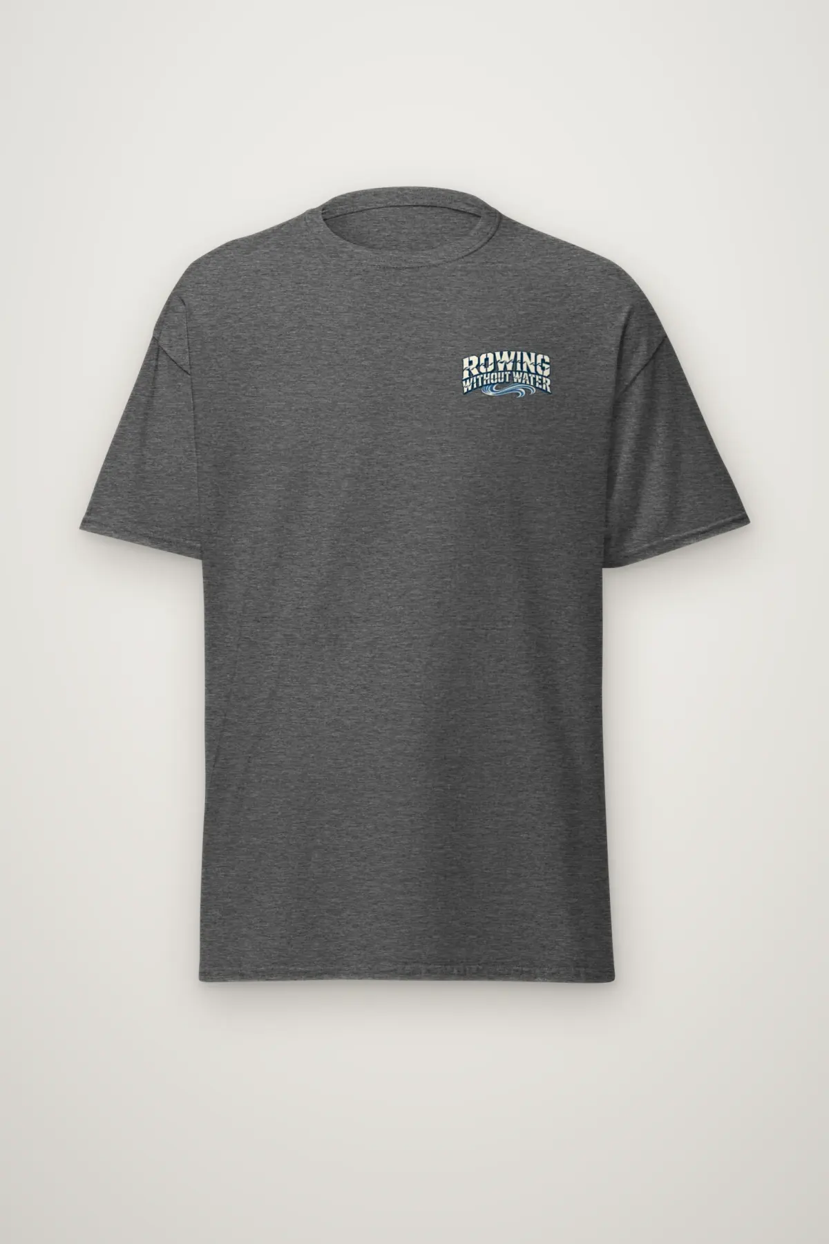 "Rowing Without Water" Heavyweight Unisex Crewneck T-shirt