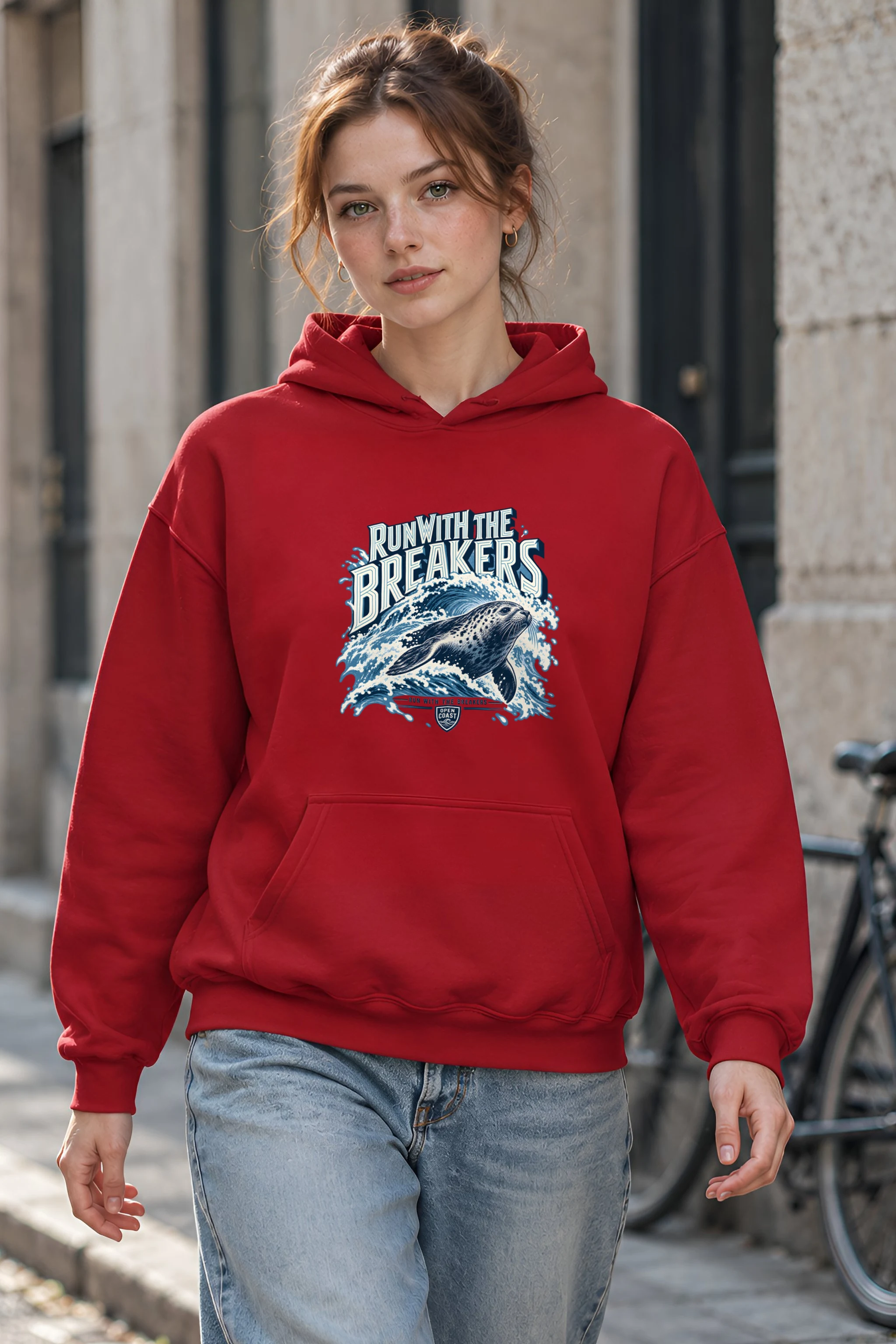 "Run With The Breakers" Heavy Blend Unisex Pullover Hoodie