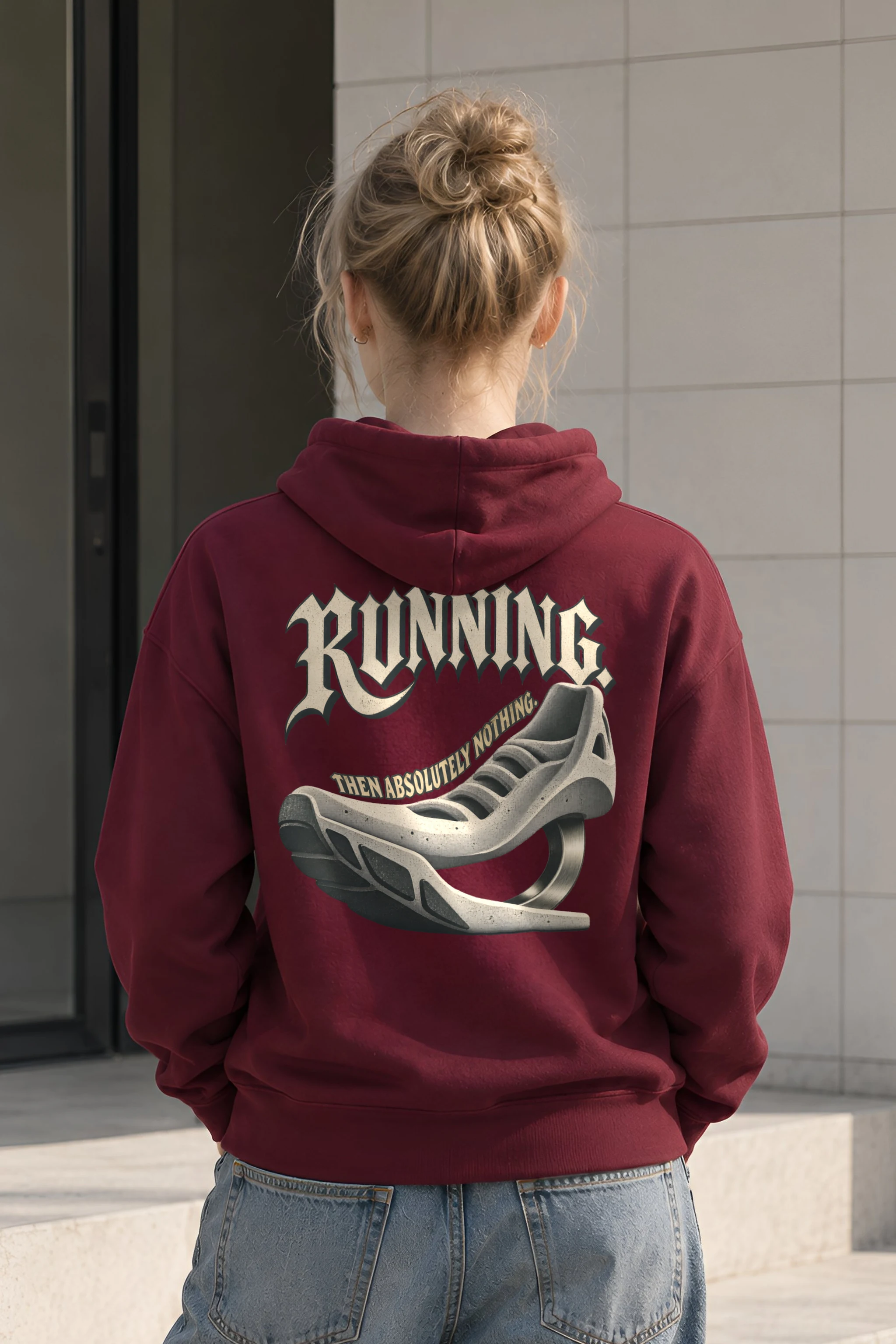 "Running Then Absolutely Nothing" Heavy Blend Unisex Pullover Hoodie