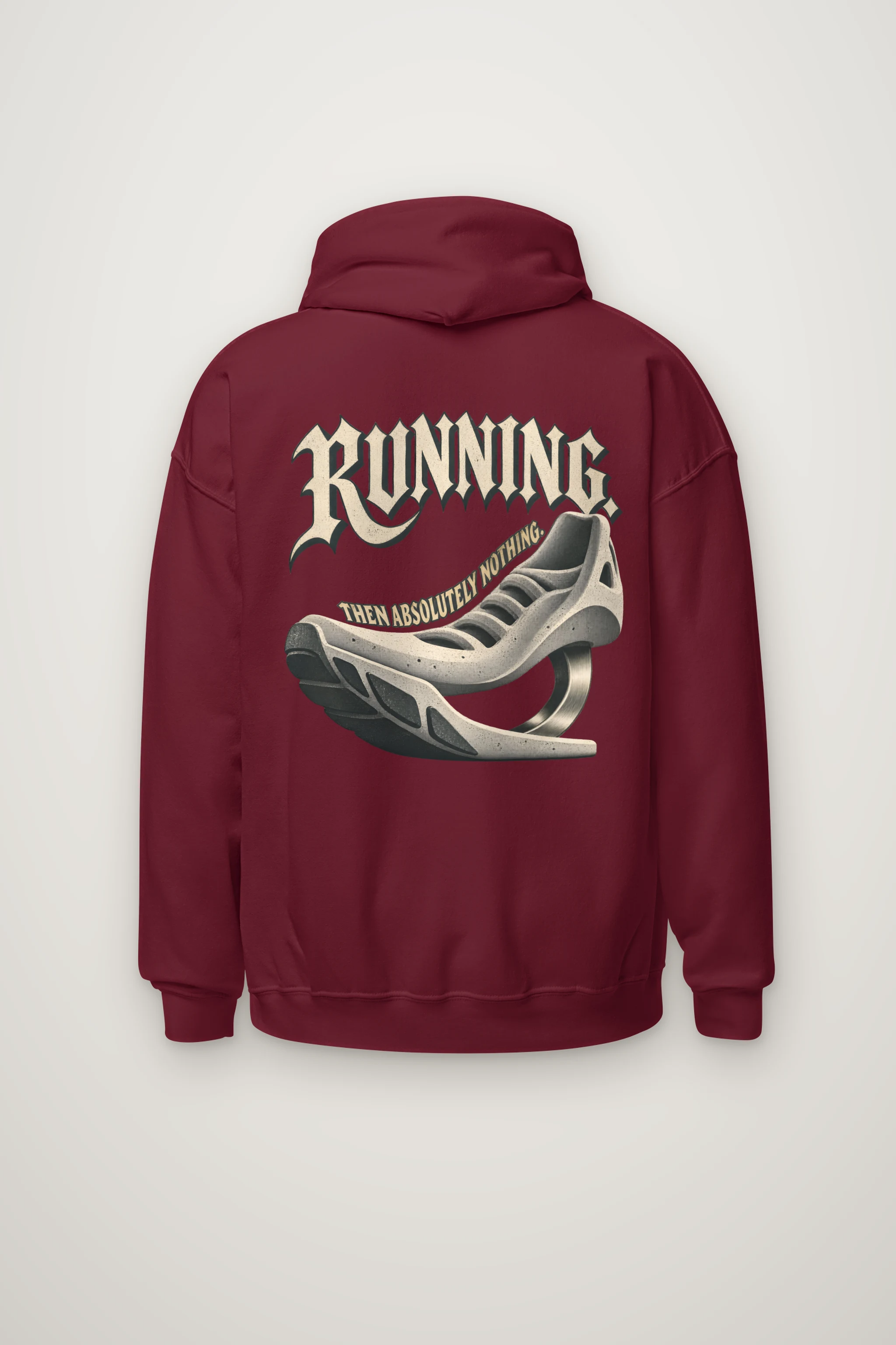 "Running Then Absolutely Nothing" Heavy Blend Unisex Pullover Hoodie