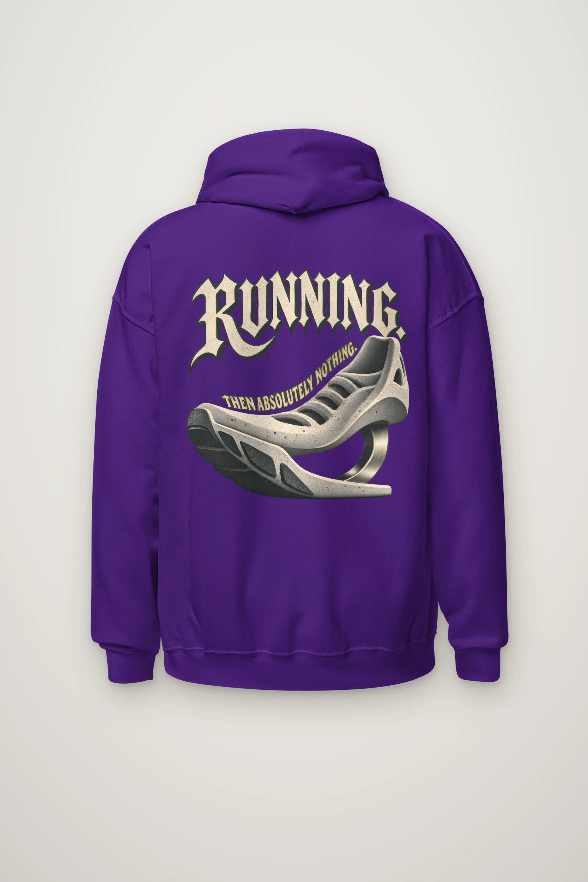 "Running Then Absolutely Nothing" Heavy Blend Unisex Pullover Hoodie