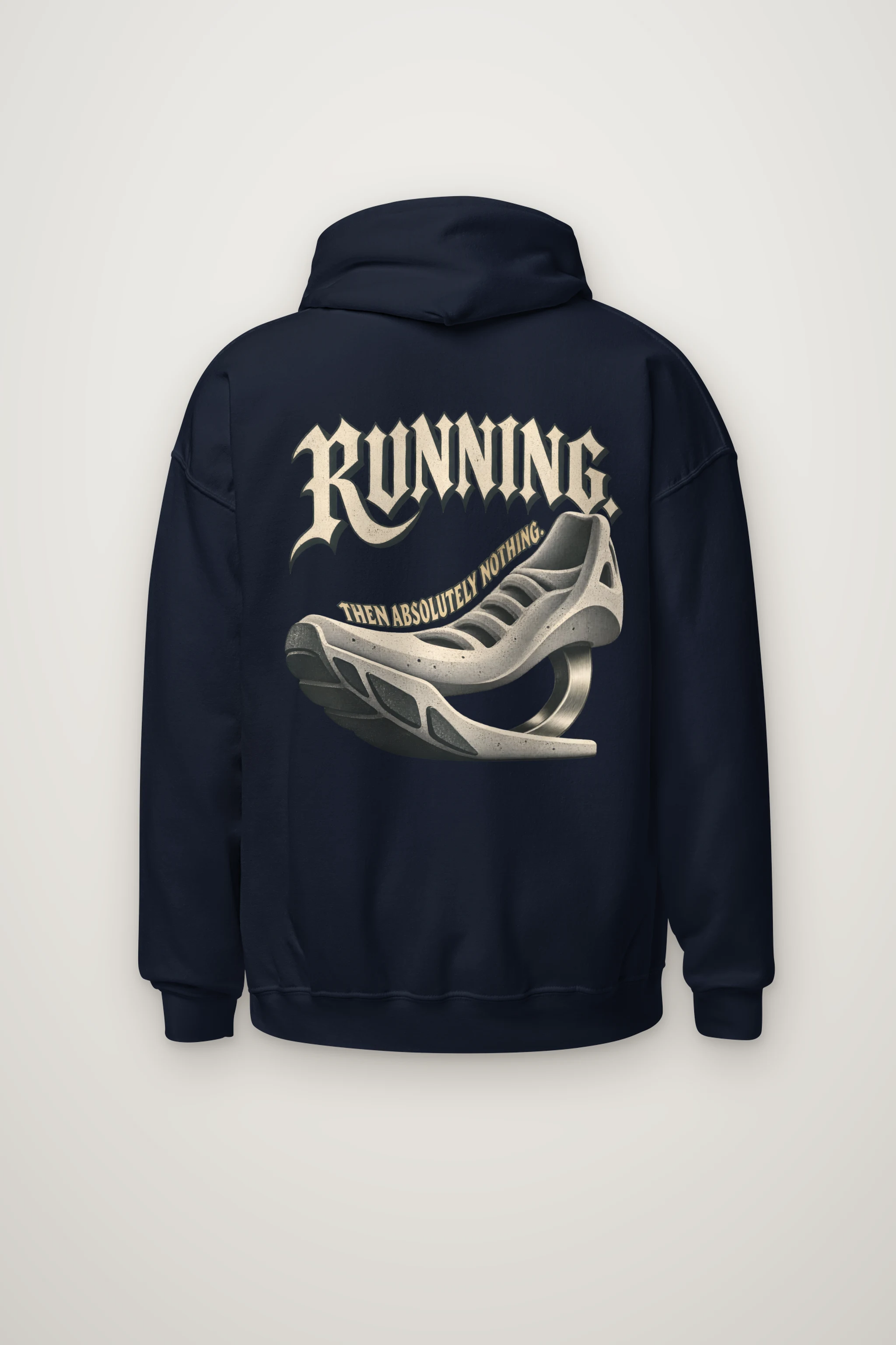 "Running Then Absolutely Nothing" Heavy Blend Unisex Pullover Hoodie