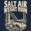 "Salt Air Weight Room" Unisex Jersey Tank