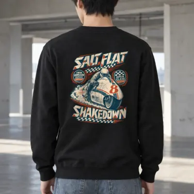"Salt Flat Shakedown" Heavy Blend Unisex Crewneck Sweatshirt