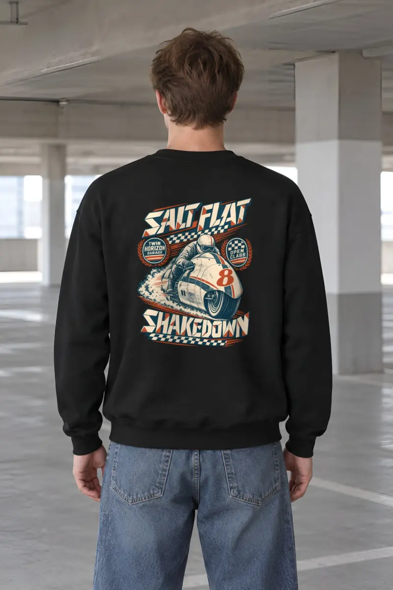 "Salt Flat Shakedown" Heavy Blend Unisex Crewneck Sweatshirt