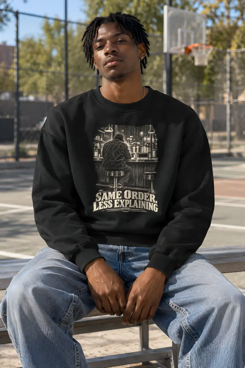 "Same Order, Less Explaining" Heavy Blend Unisex Crewneck Sweatshirt