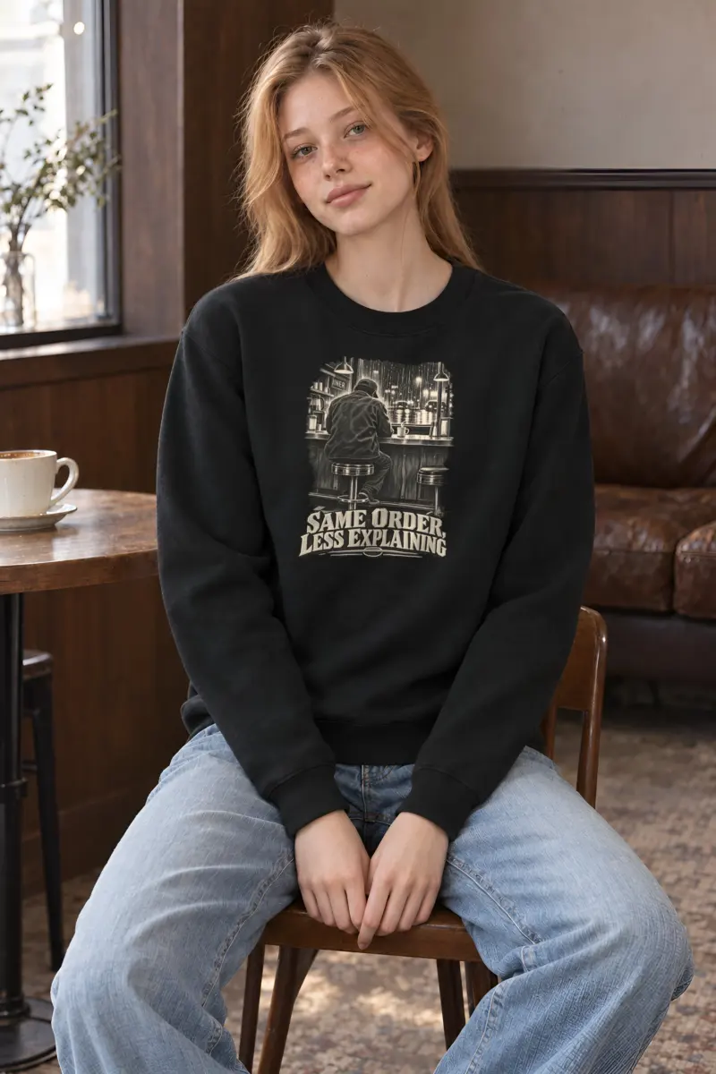 "Same Order, Less Explaining" Heavy Blend Unisex Crewneck Sweatshirt