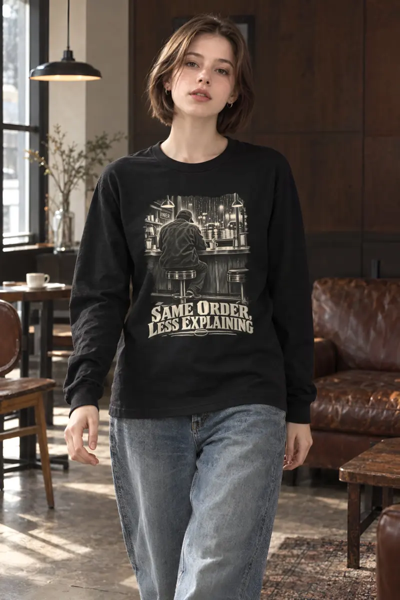 "Same Order, Less Explaining" Unisex Longsleeve T-shirt