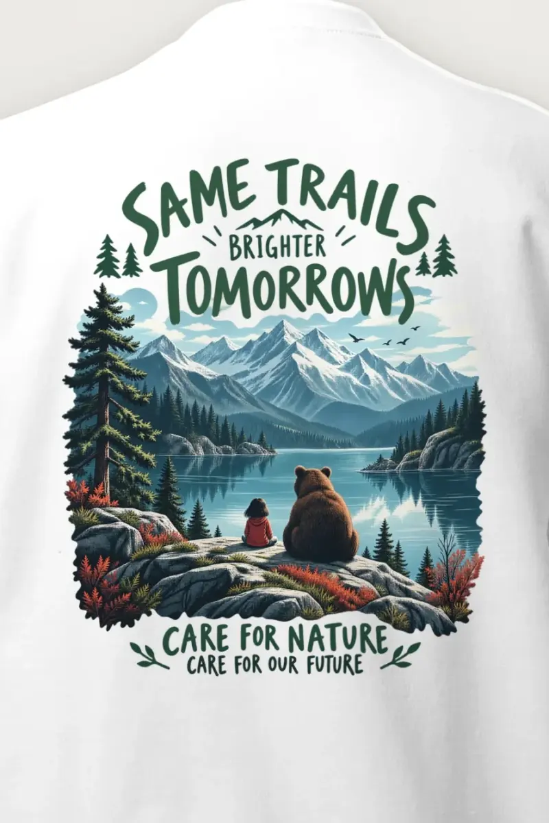 "Same Trails" Heavy Blend Unisex Crewneck Sweatshirt