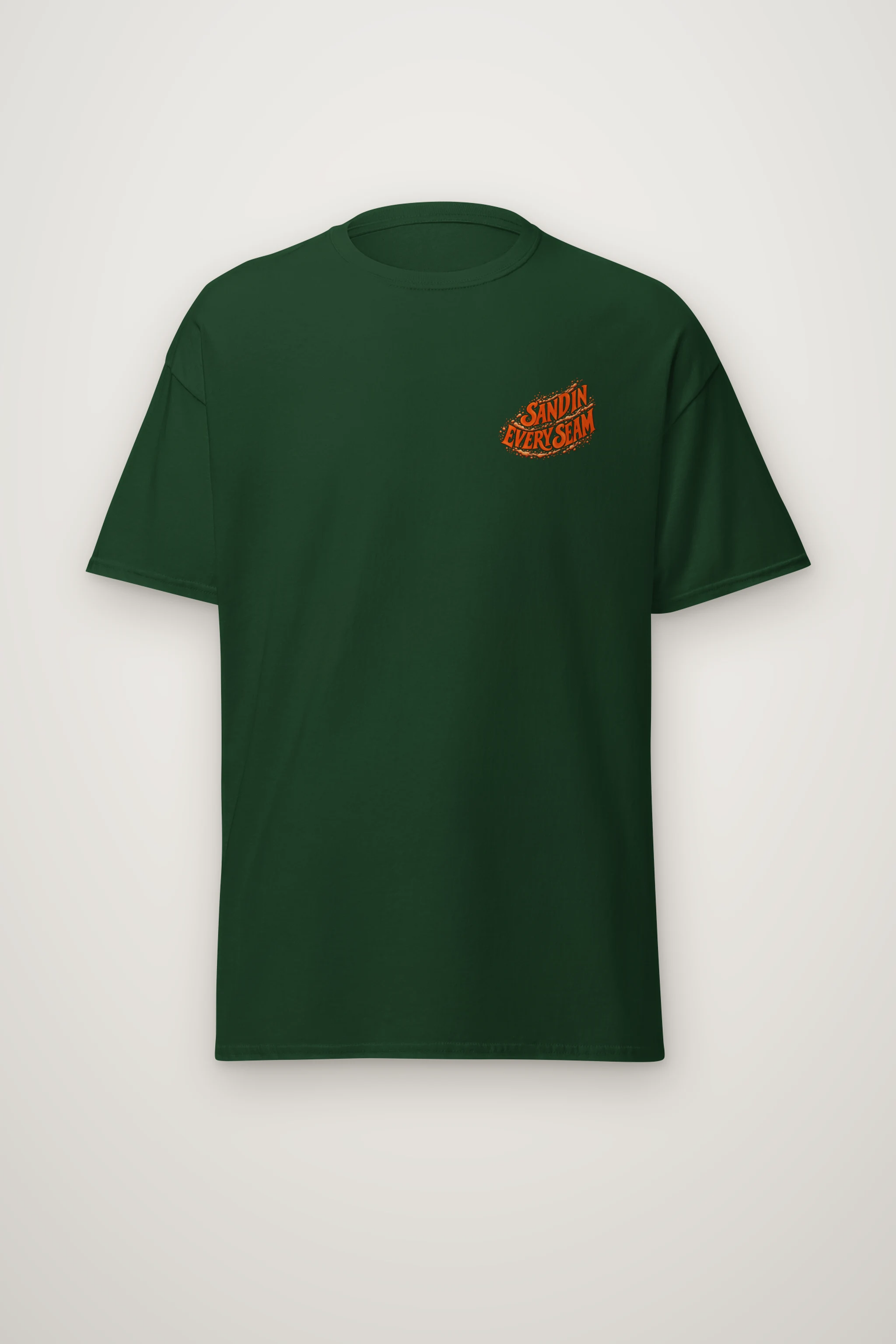 "Sand in Every Seam" Heavyweight Unisex Crewneck T-shirt