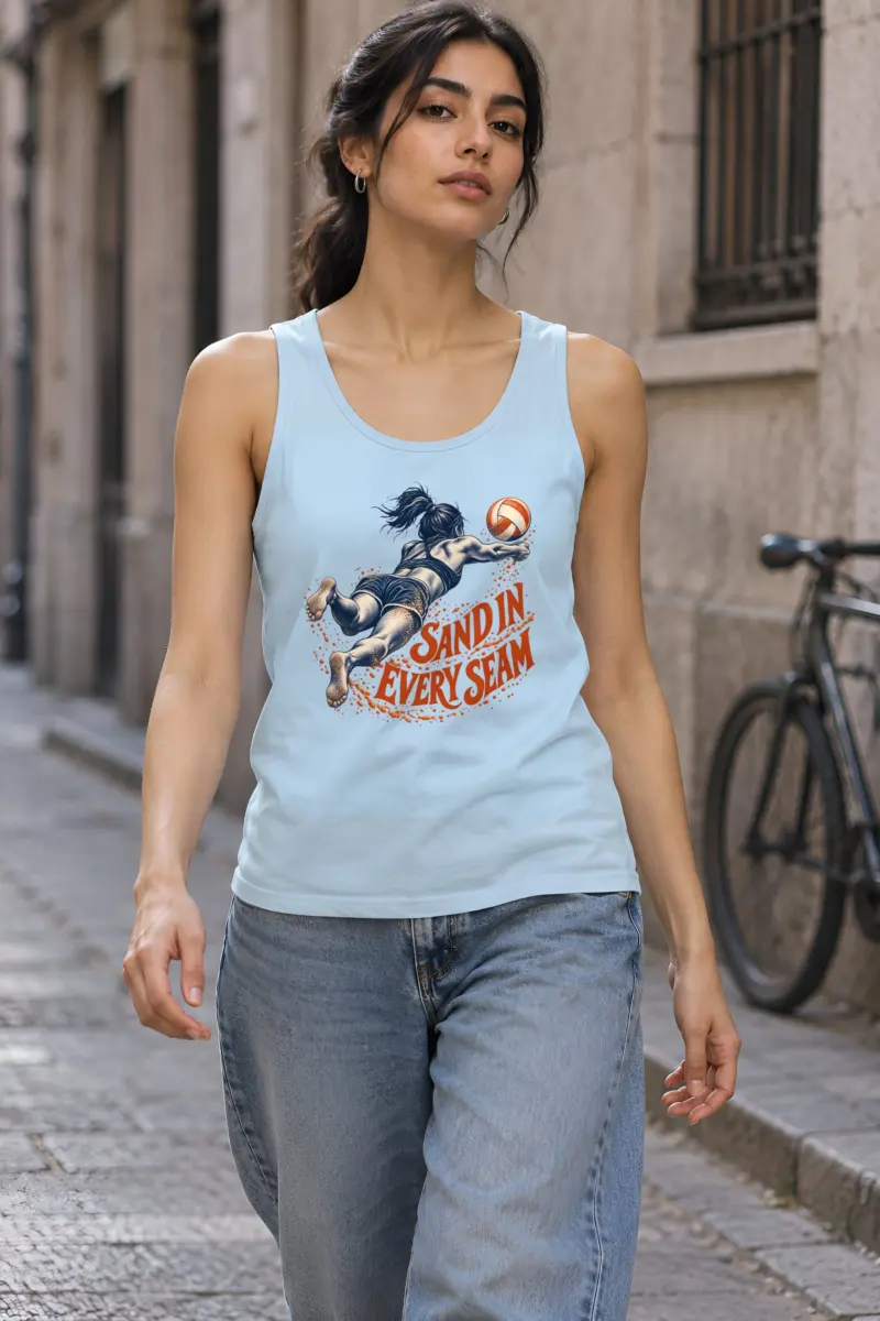 "Sand in Every Seam" Unisex Jersey Tank