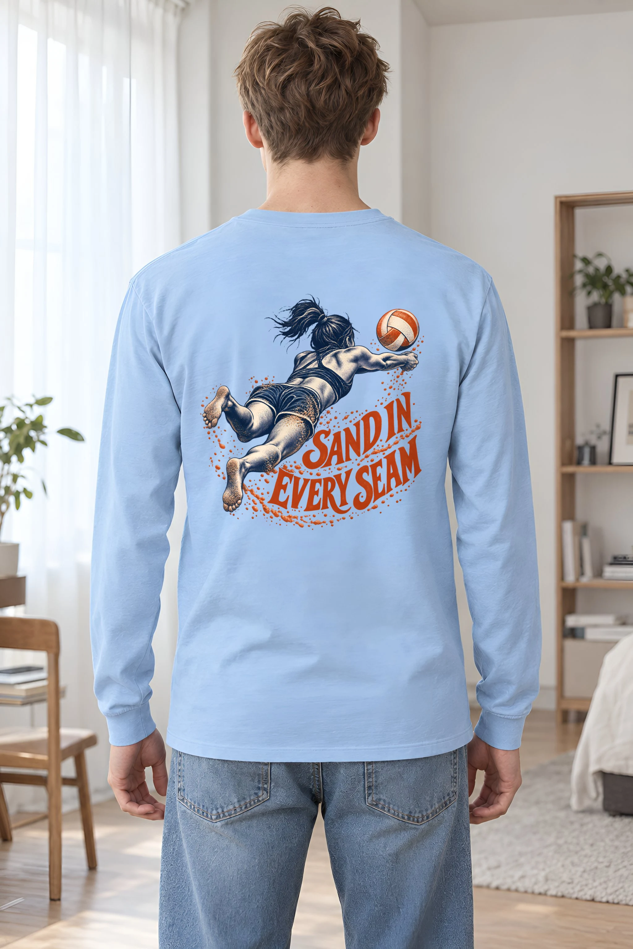"Sand in Every Seam" Unisex Longsleeve T-shirt