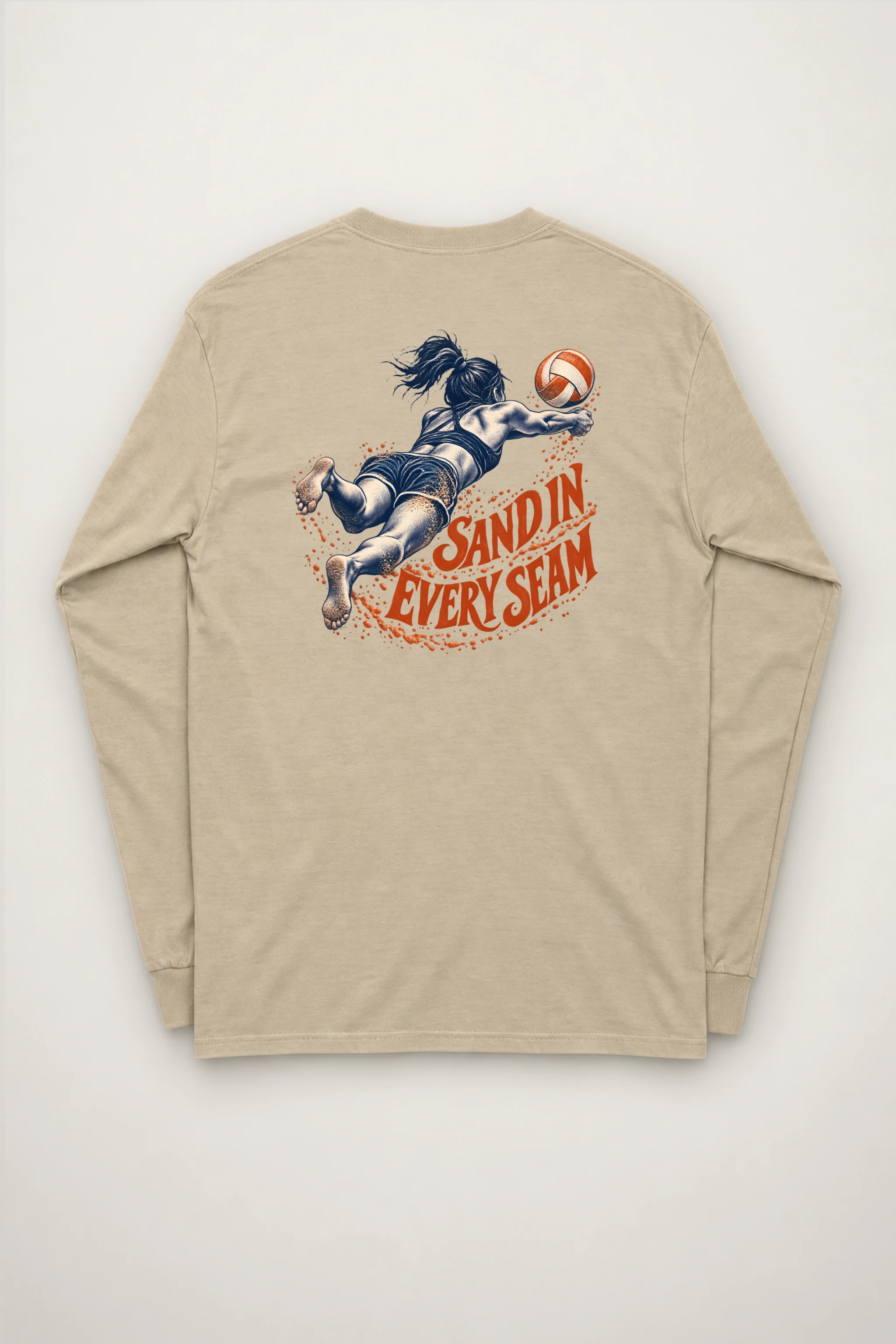 "Sand in Every Seam" Unisex Longsleeve T-shirt