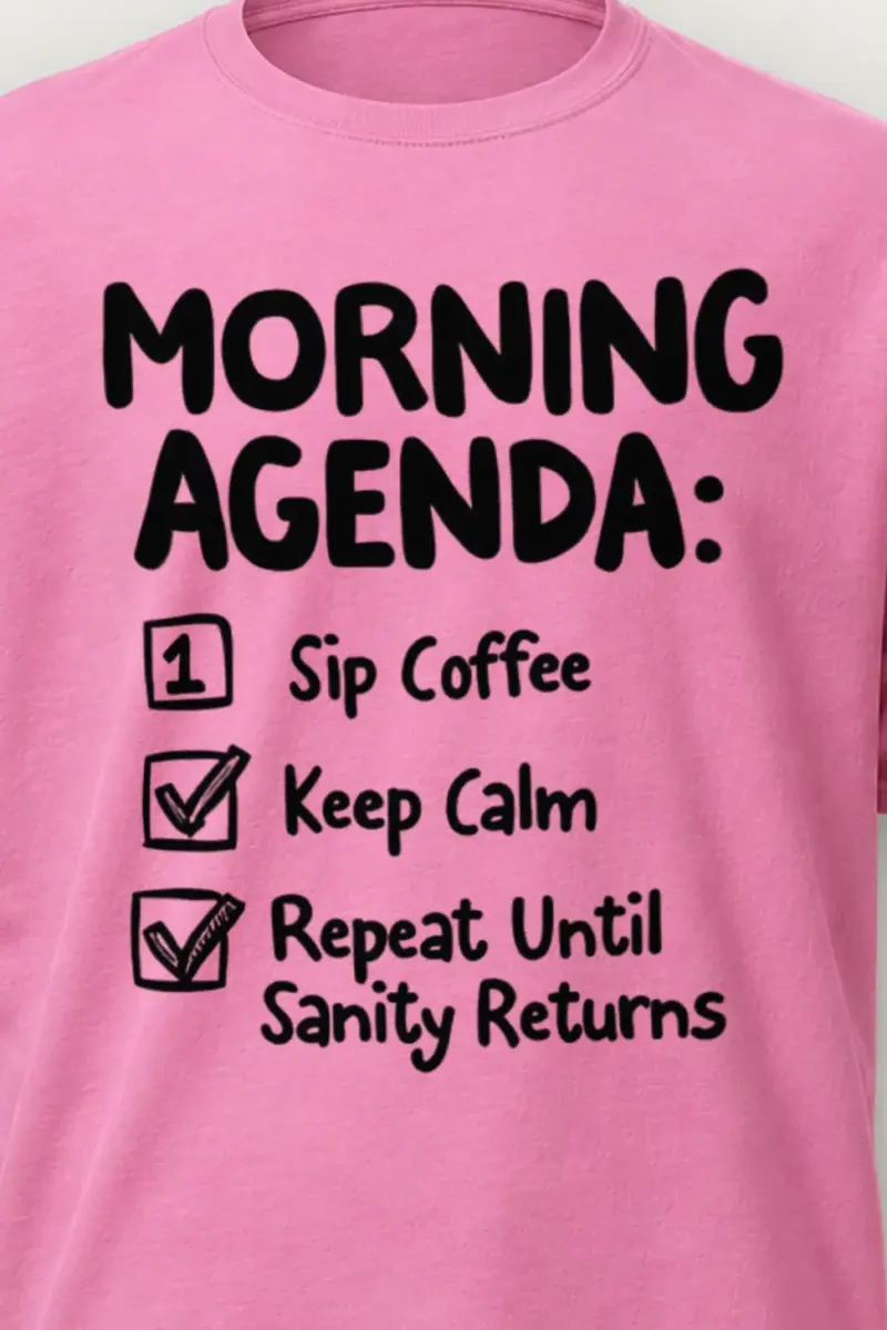 "Sanity Returns" Heavyweight Unisex Crewneck T-shirt
