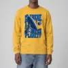 "Satellite Dish And Planet" Unisex Longsleeve T-shirt