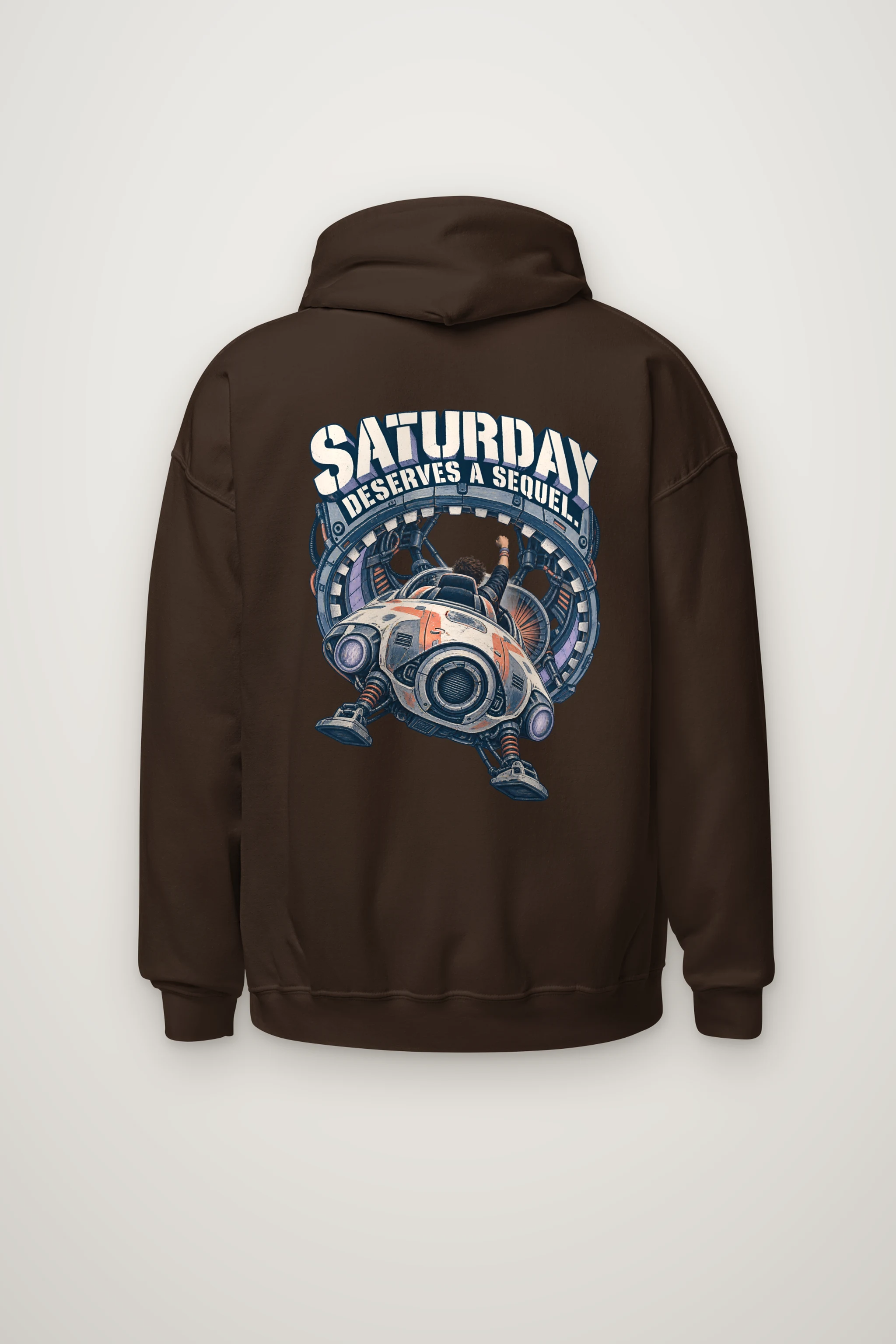 "Saturday Deserves a Sequel" Heavy Blend Unisex Pullover Hoodie