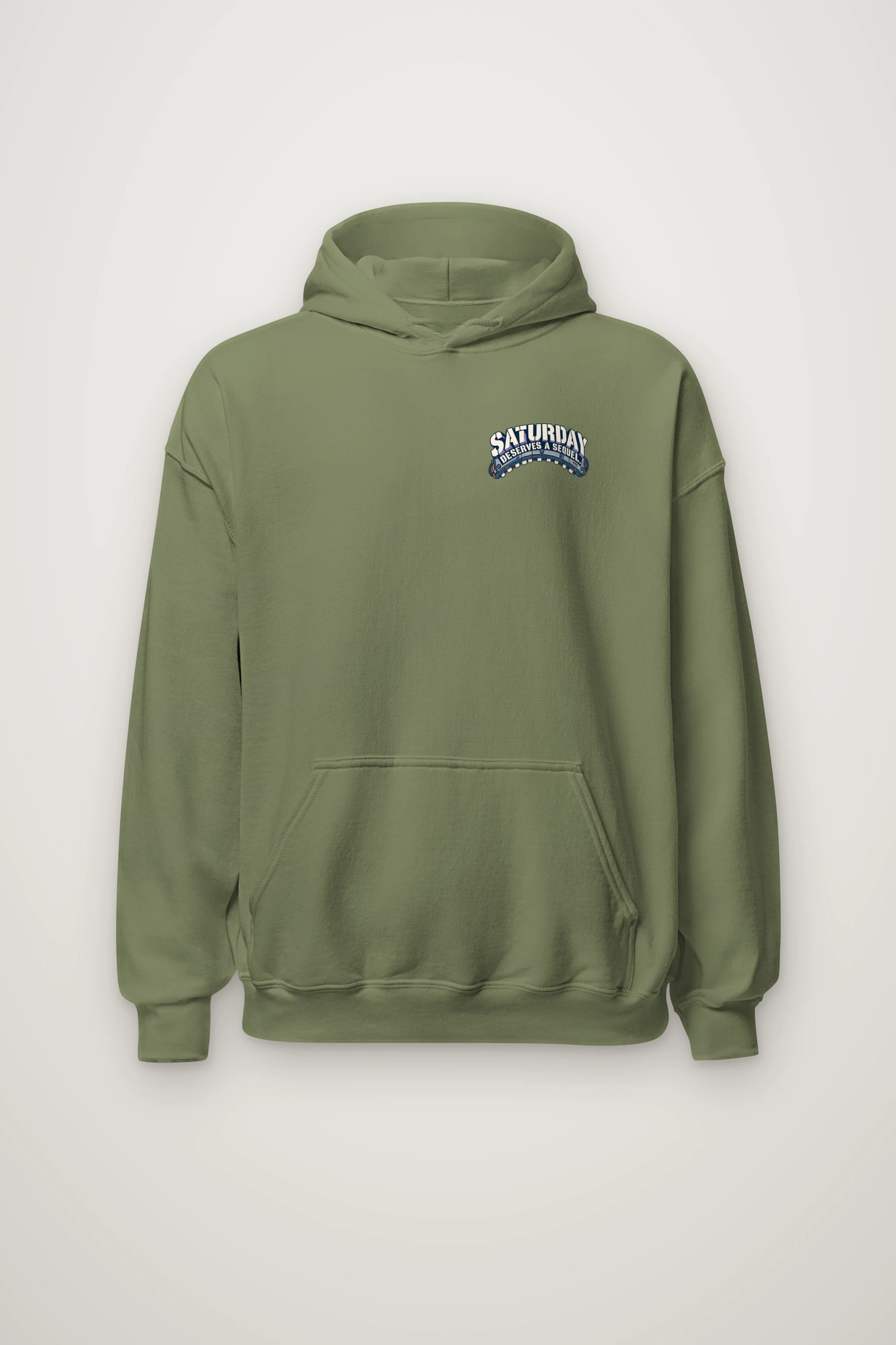 "Saturday Deserves a Sequel" Heavy Blend Unisex Pullover Hoodie