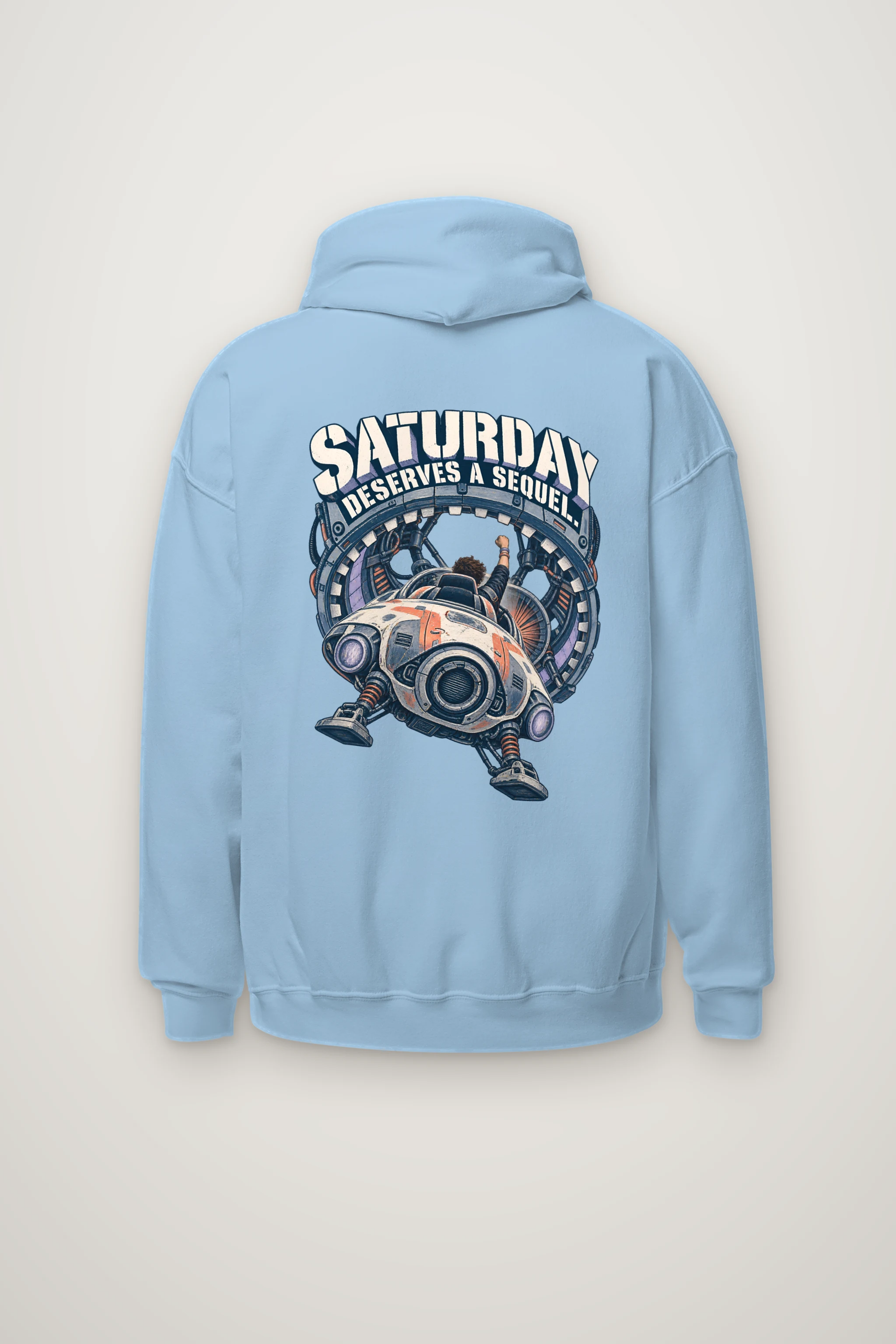"Saturday Deserves a Sequel" Heavy Blend Unisex Pullover Hoodie