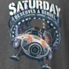 "Saturday Deserves a Sequel" Heavyweight Unisex Crewneck T-shirt