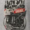 "Saturday Disappeared Into the Garage" Heavyweight Unisex Crewneck T-shirt