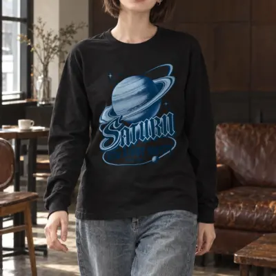 "Saturn Ring Study Society" Unisex Longsleeve T-shirt