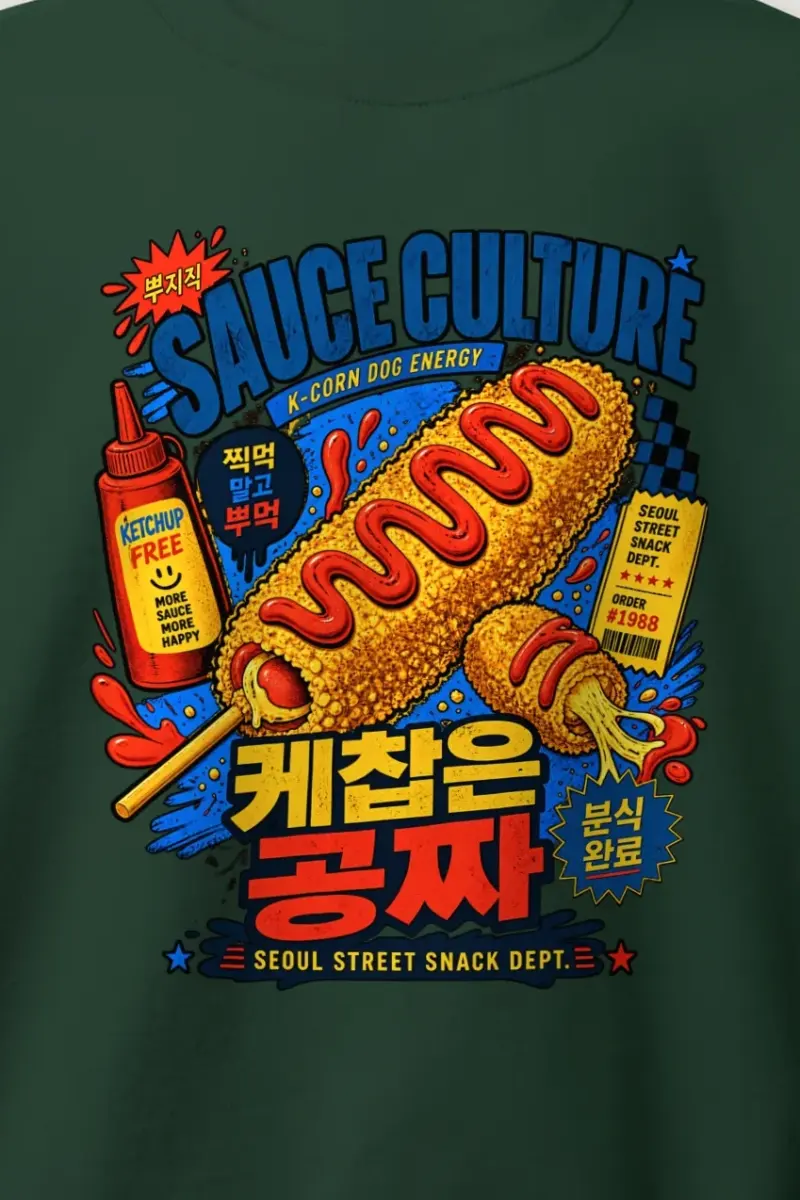 "Sauce Culture" Heavy Blend Unisex Crewneck Sweatshirt
