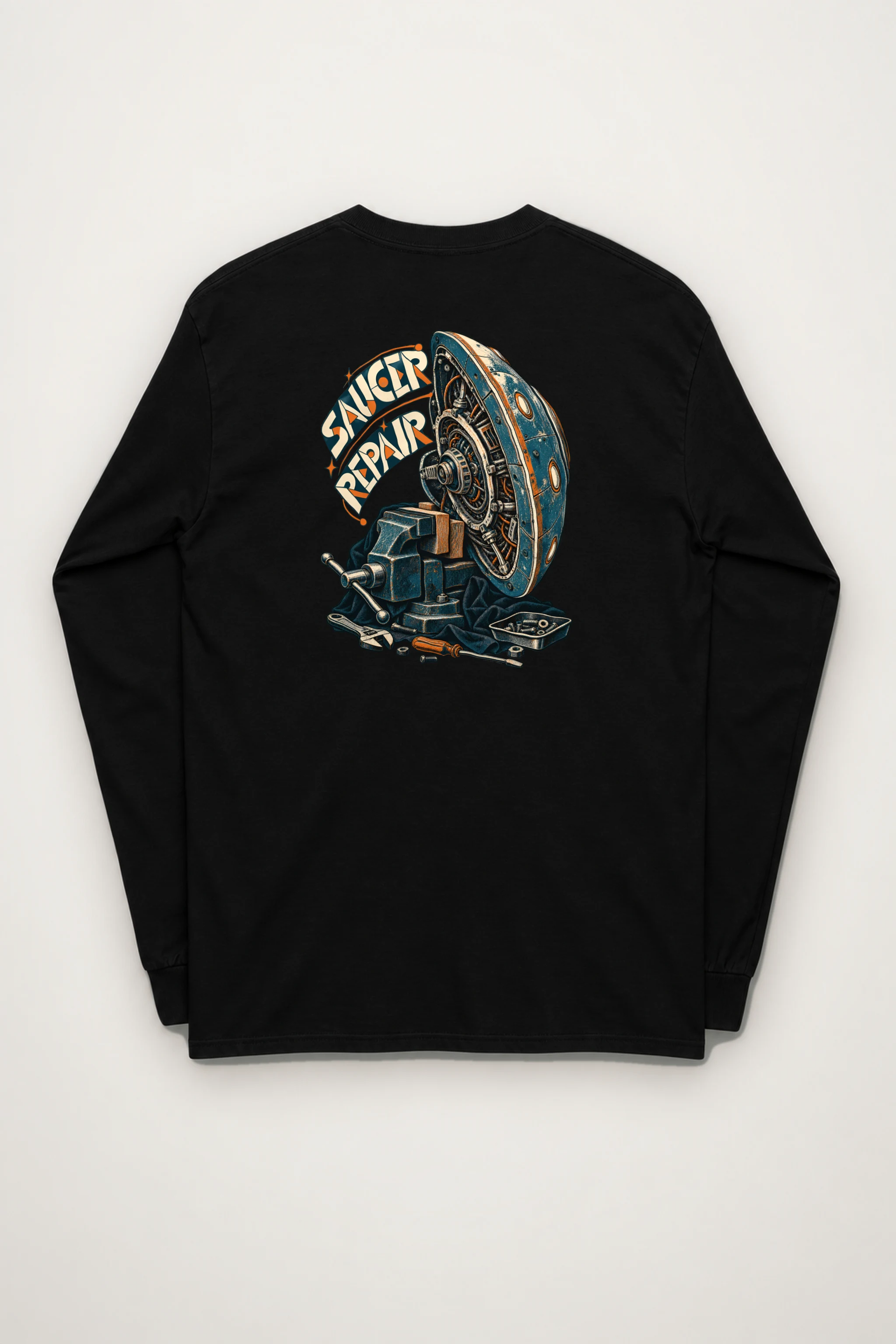 "Saucer Repair" Unisex Longsleeve T-shirt