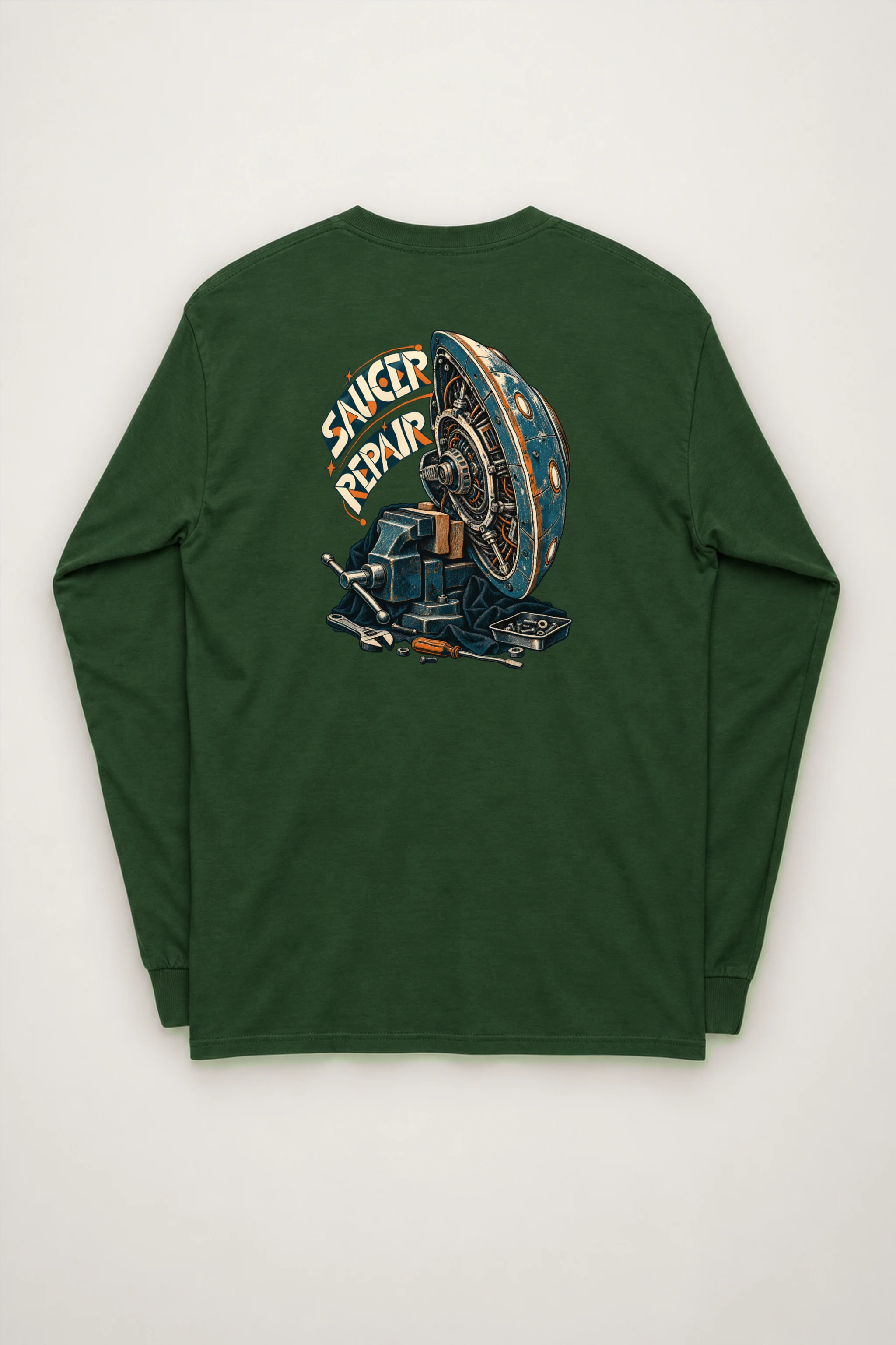 "Saucer Repair" Unisex Longsleeve T-shirt