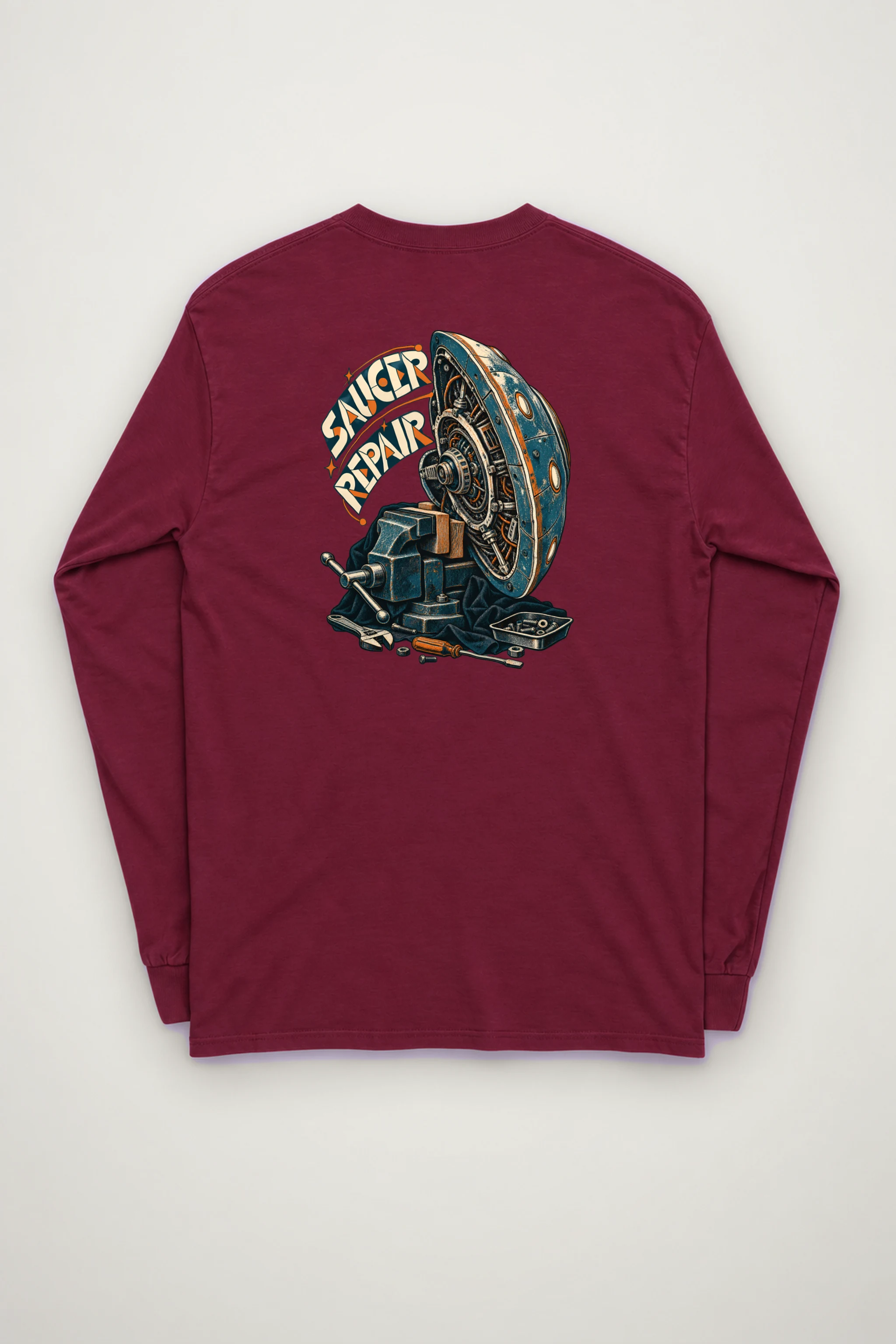 "Saucer Repair" Unisex Longsleeve T-shirt