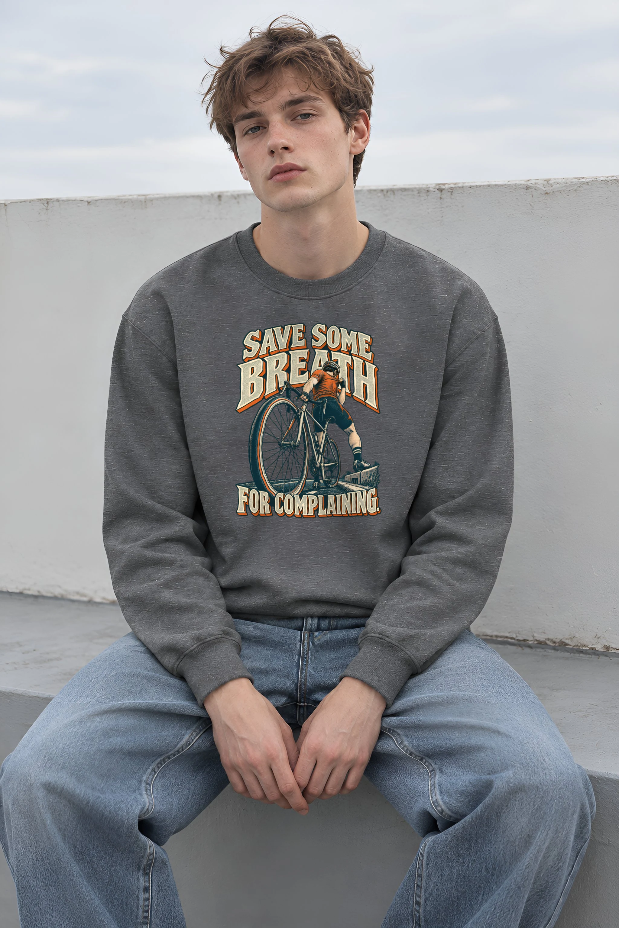 "Save Some Breath" Heavy Blend Unisex Crewneck Sweatshirt