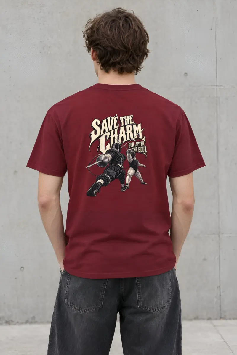 “Save The Charm” Heavyweight Unisex Crewneck T-shirt