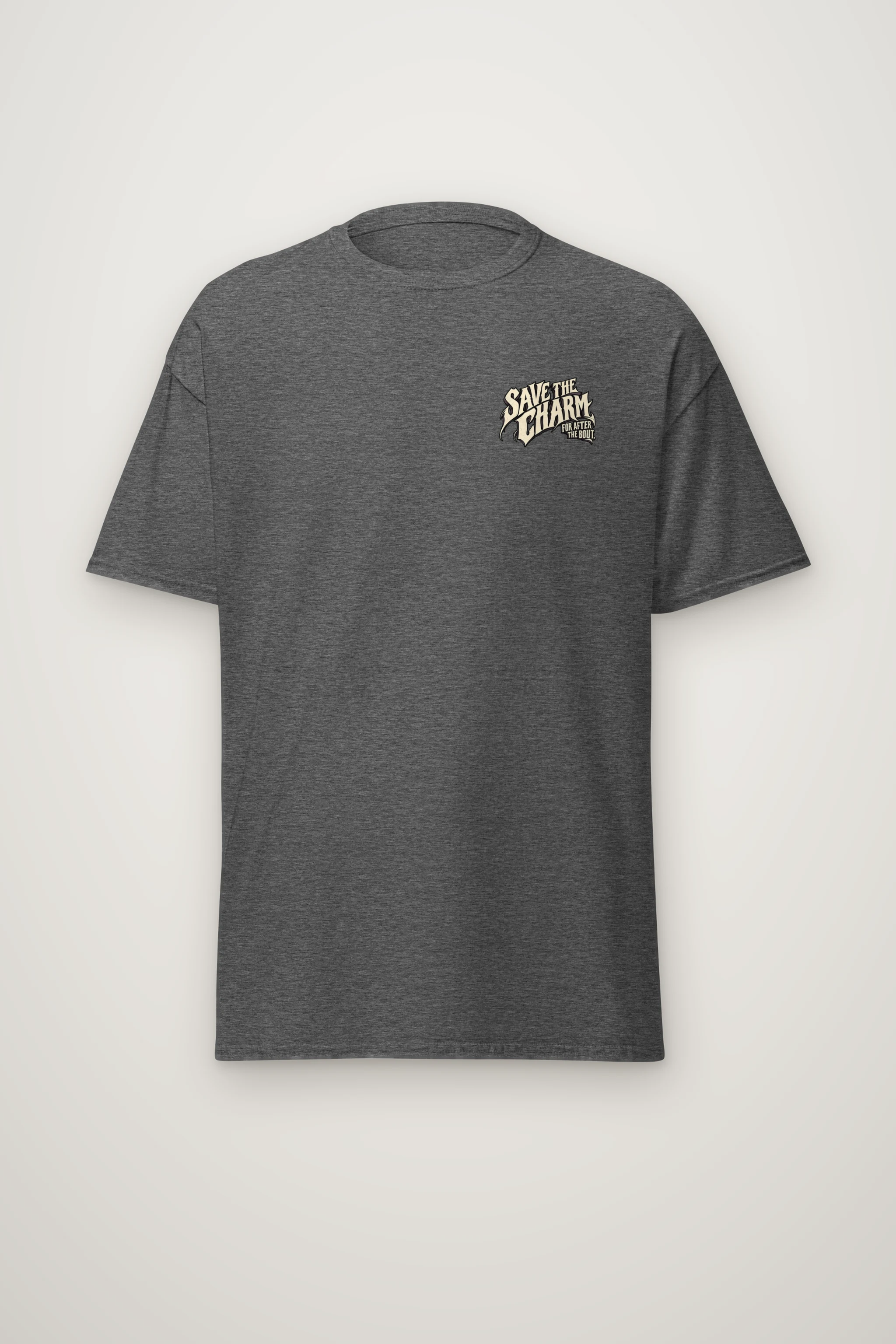 "Save The Charm" Heavyweight Unisex Crewneck T-shirt