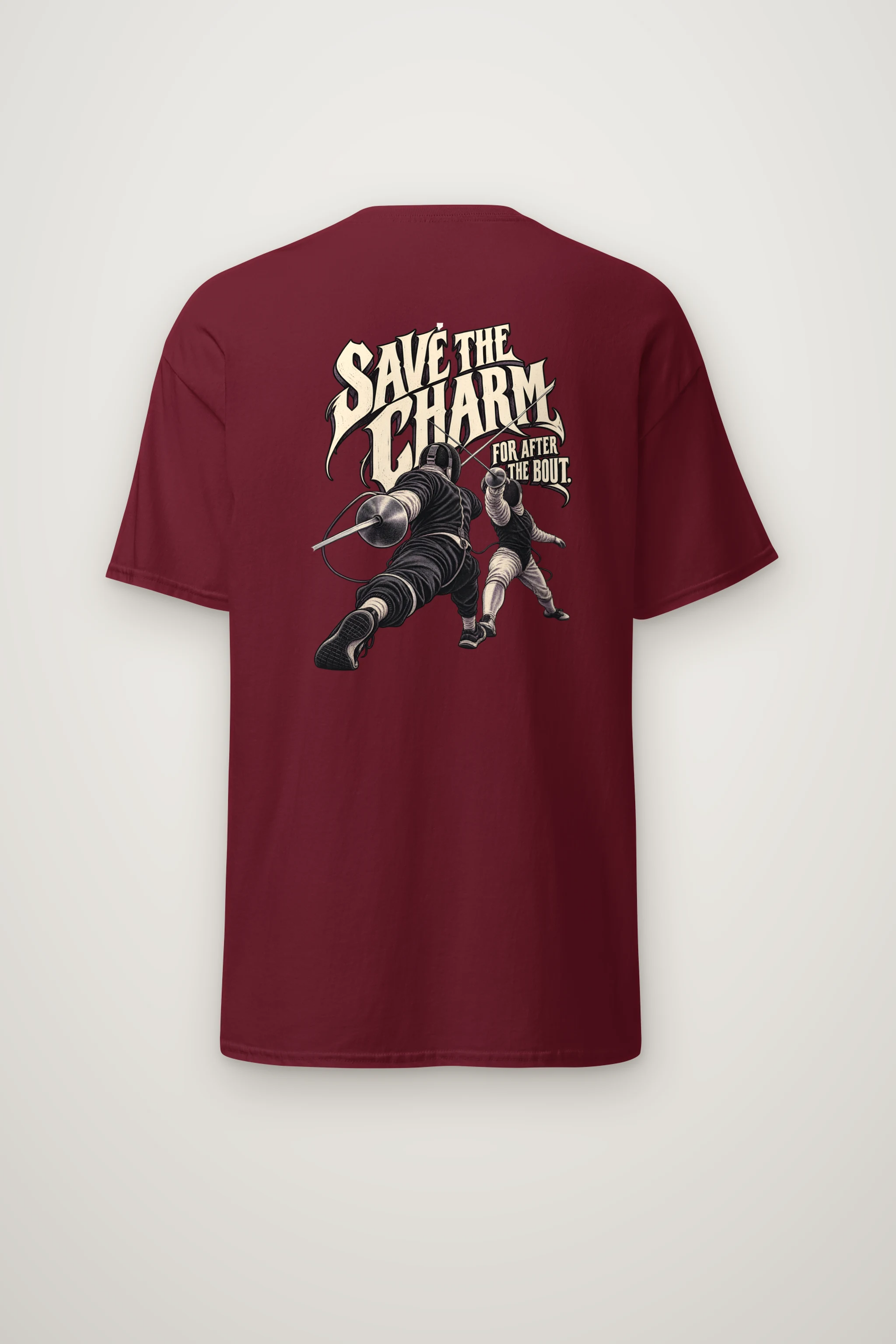 "Save The Charm" Heavyweight Unisex Crewneck T-shirt