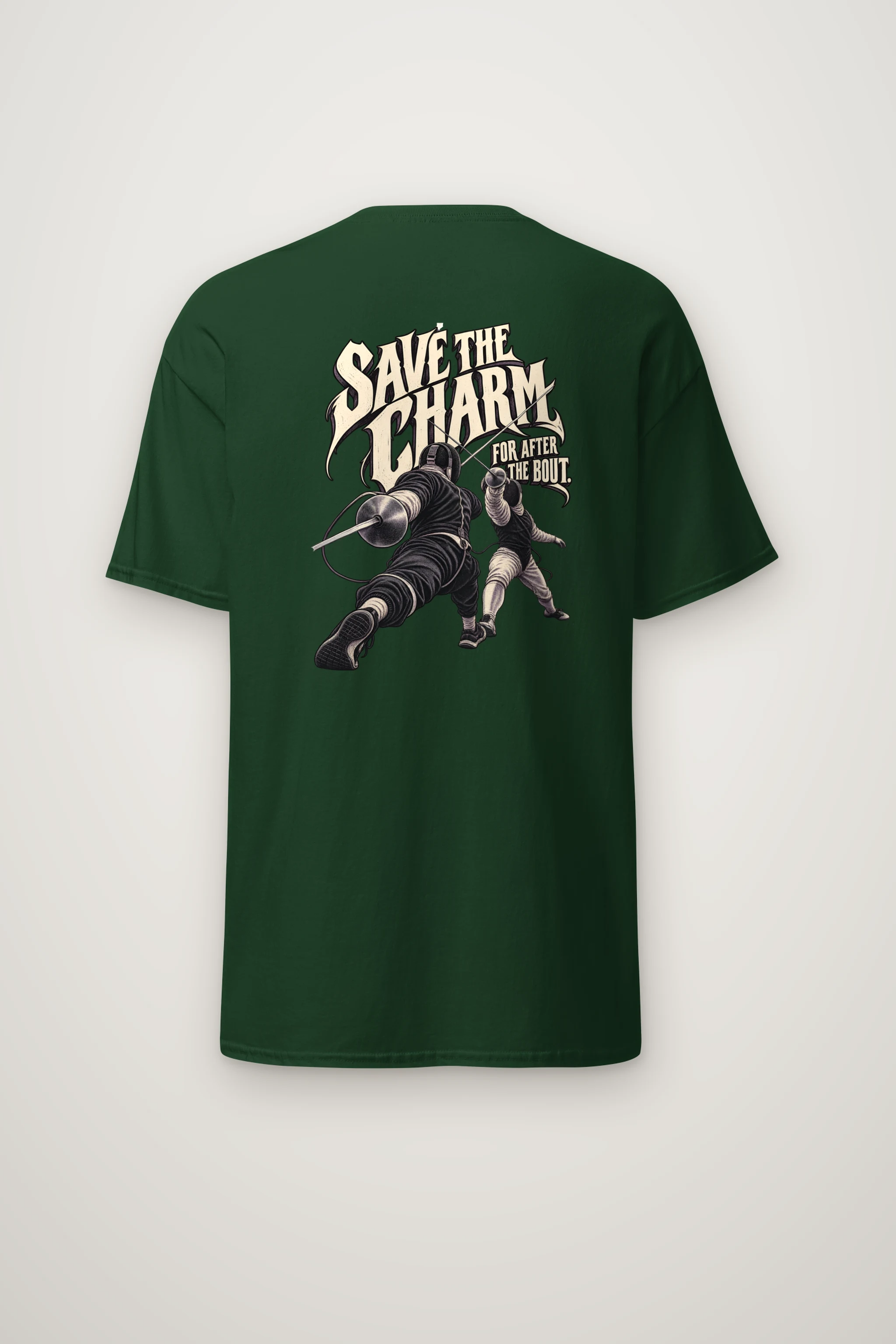 "Save The Charm" Heavyweight Unisex Crewneck T-shirt