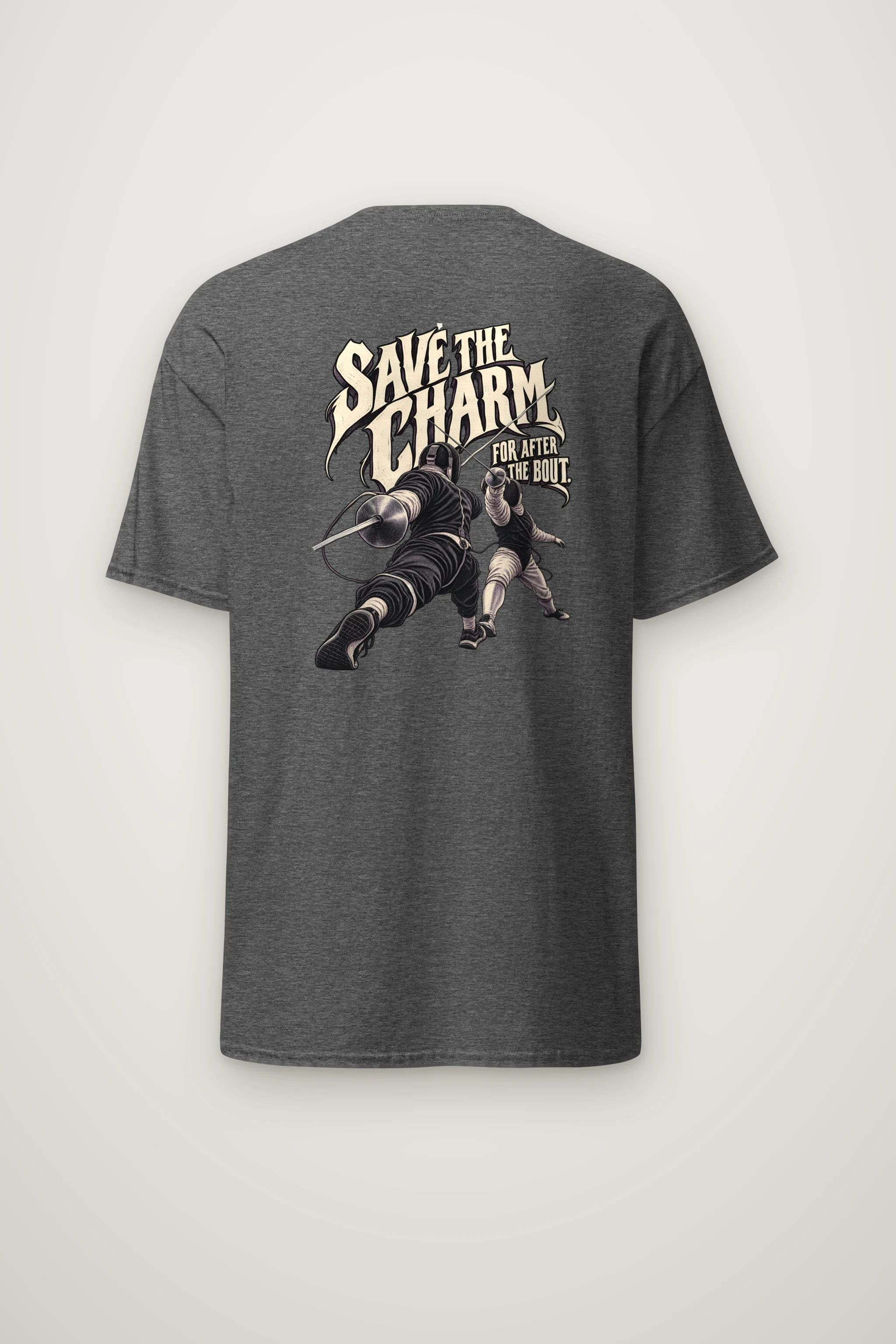 "Save The Charm" Heavyweight Unisex Crewneck T-shirt