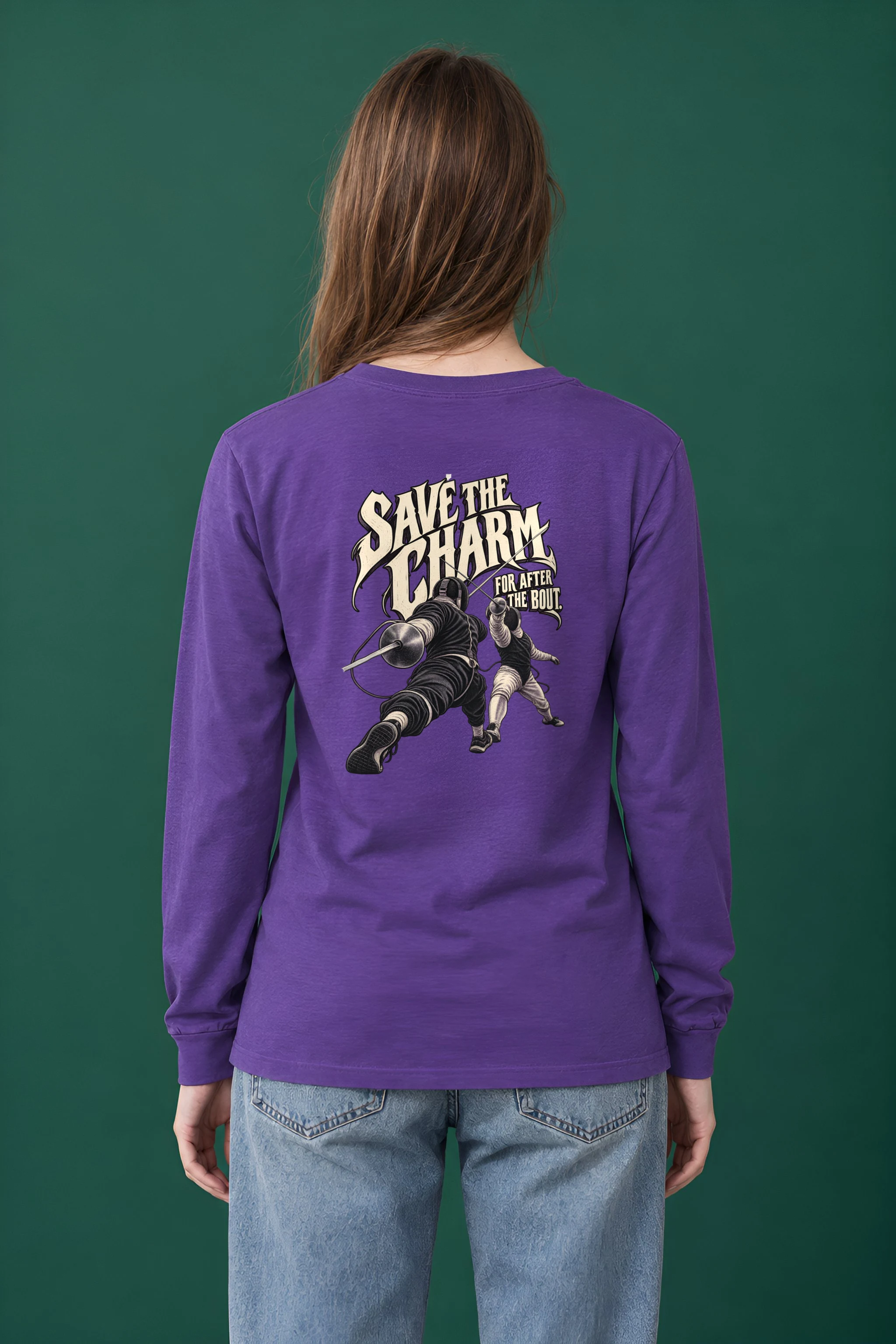 "Save the Charm" Unisex Longsleeve T-shirt