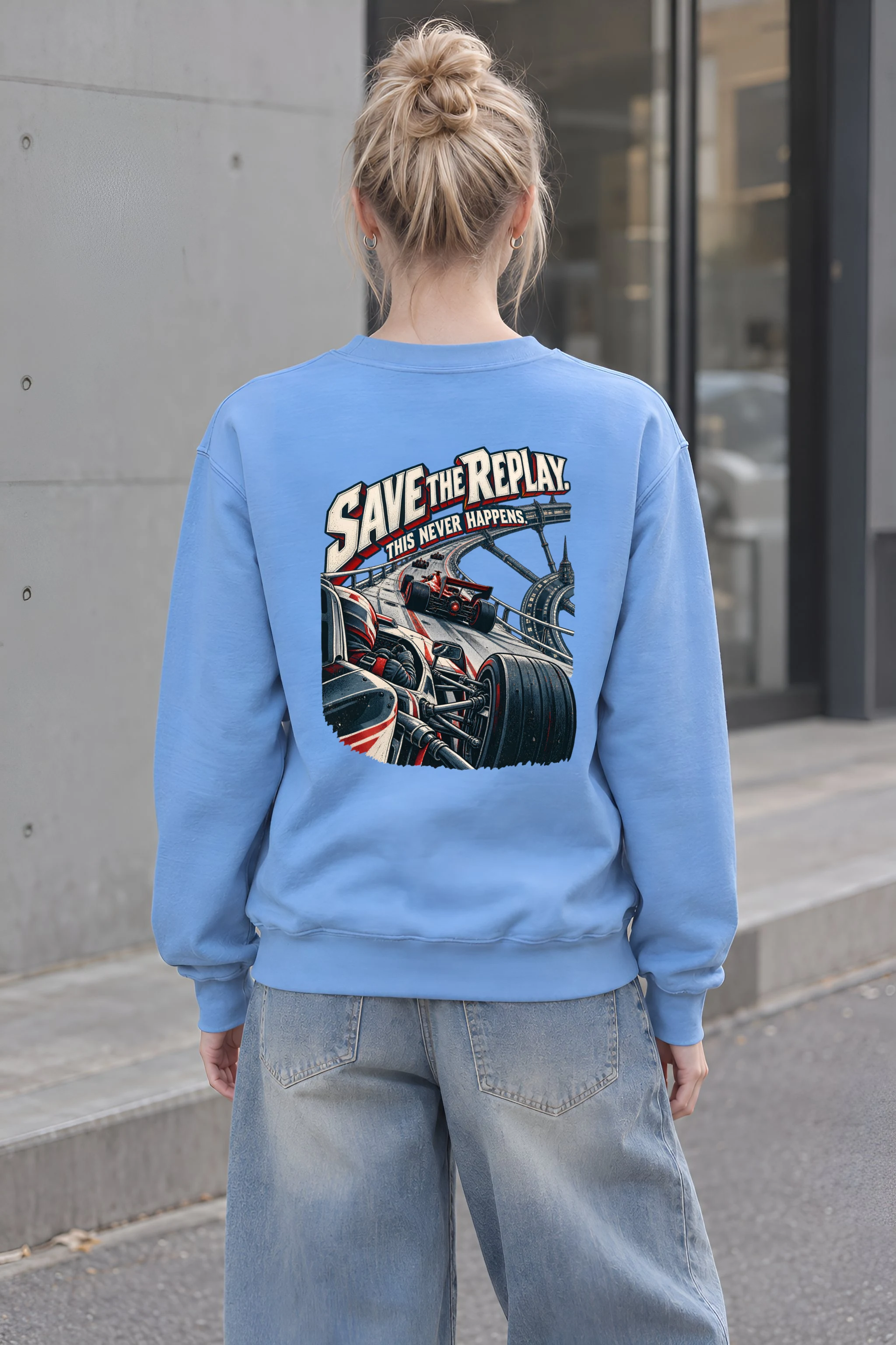 "Save the Replay" Heavy Blend Unisex Crewneck Sweatshirt