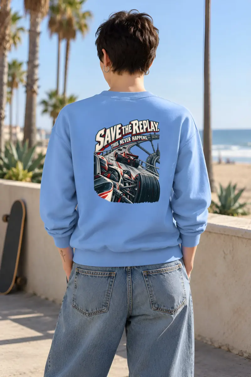 "Save the Replay" Heavy Blend Unisex Crewneck Sweatshirt