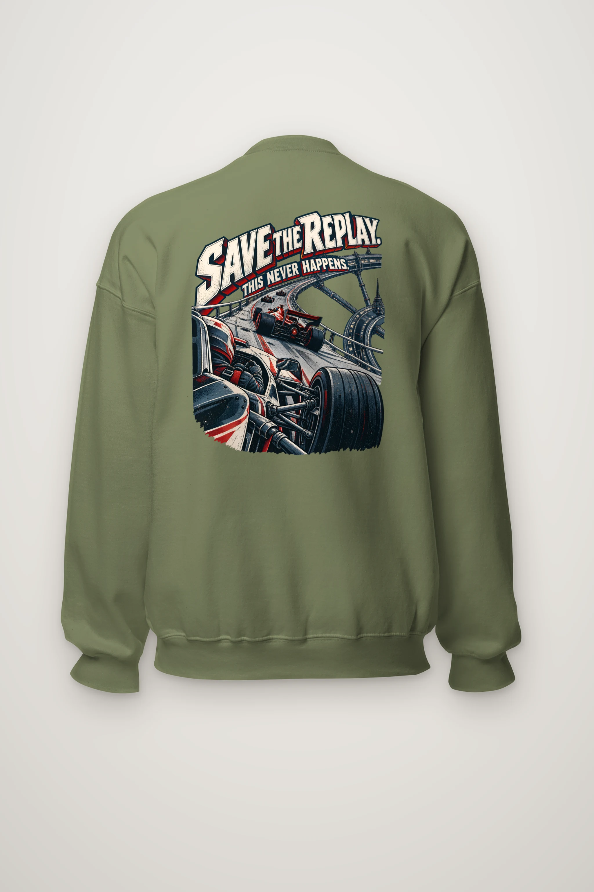 "Save the Replay" Heavy Blend Unisex Crewneck Sweatshirt
