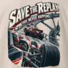 "Save The Replay" Heavyweight Unisex Crewneck T-shirt